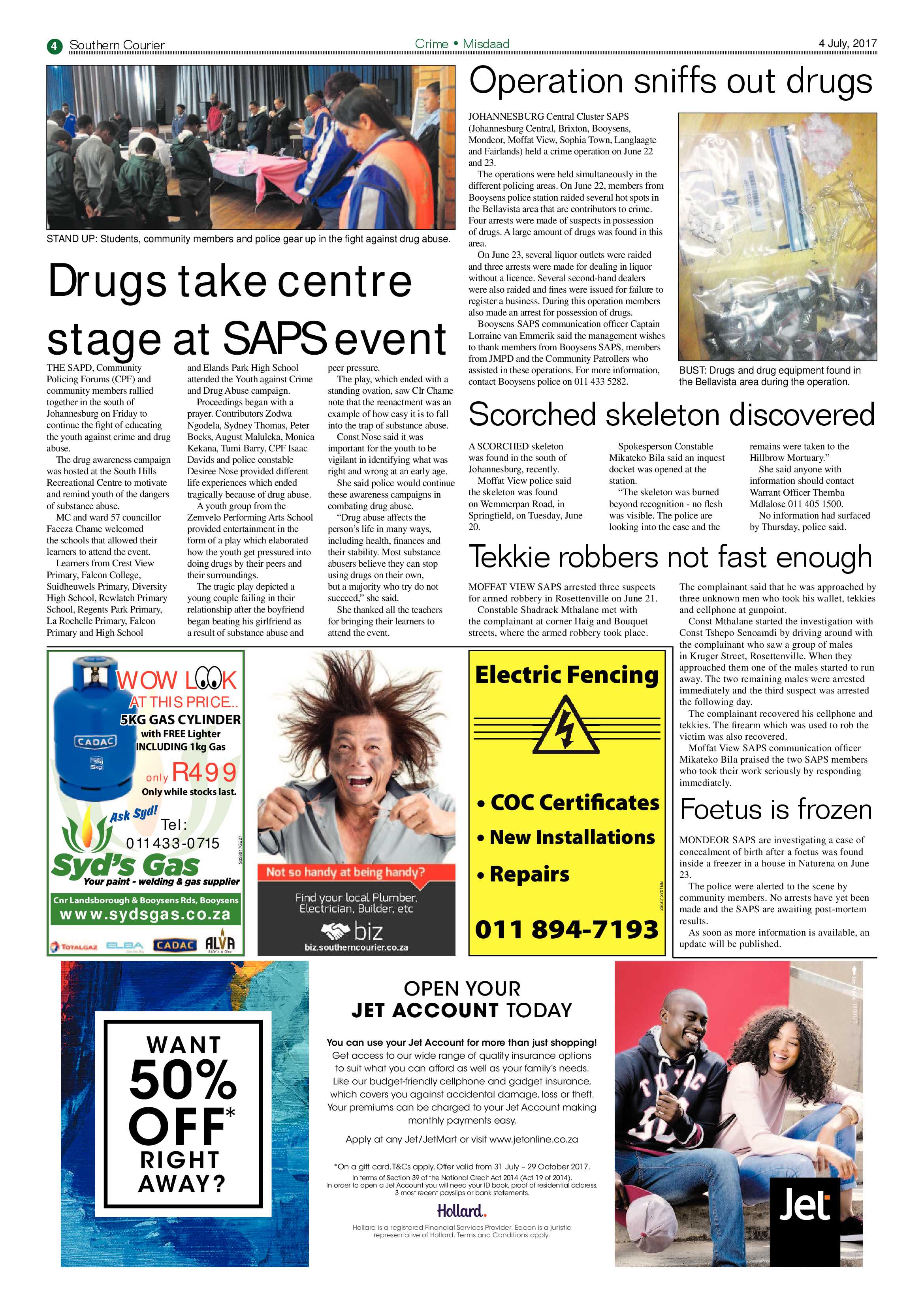 Southern Courier 04 July 2017 page 4