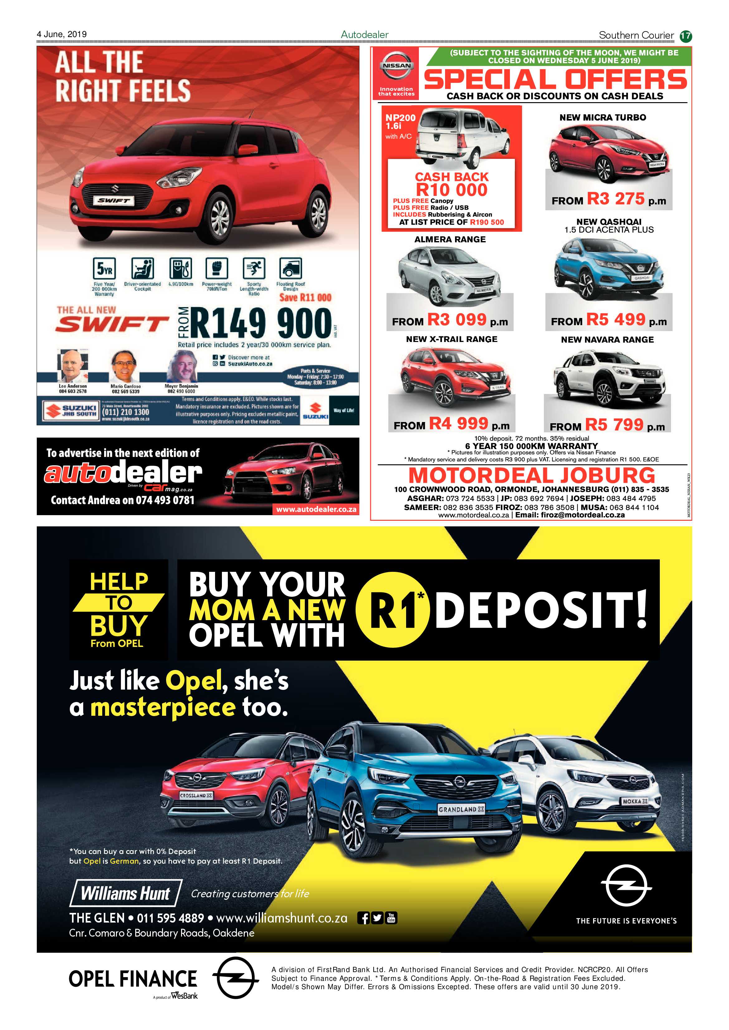 Southern Courier 04 June 2019 page 17