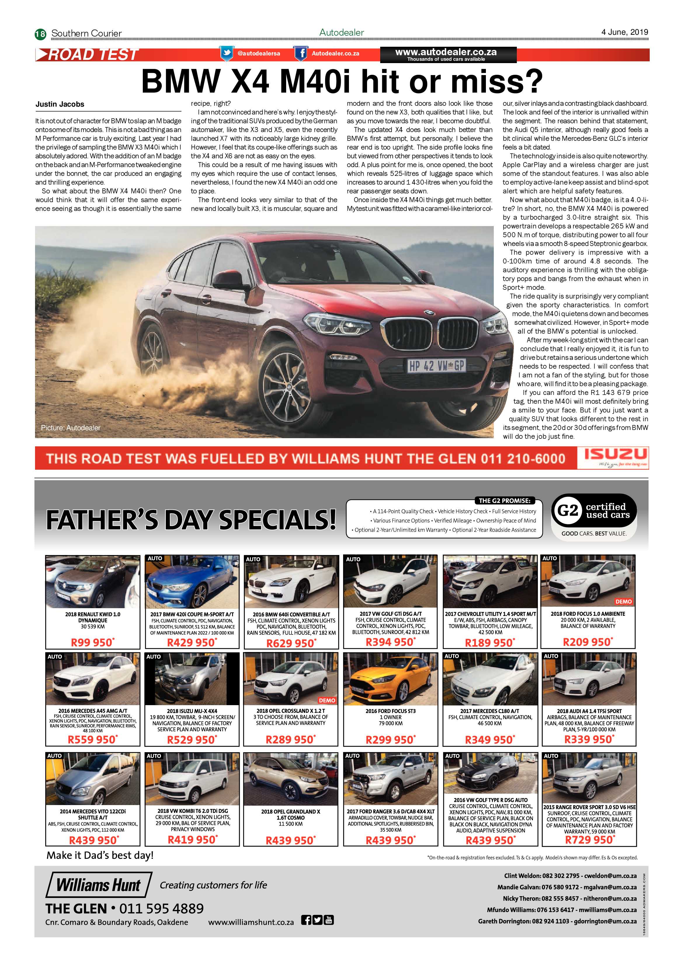 Southern Courier 04 June 2019 page 18