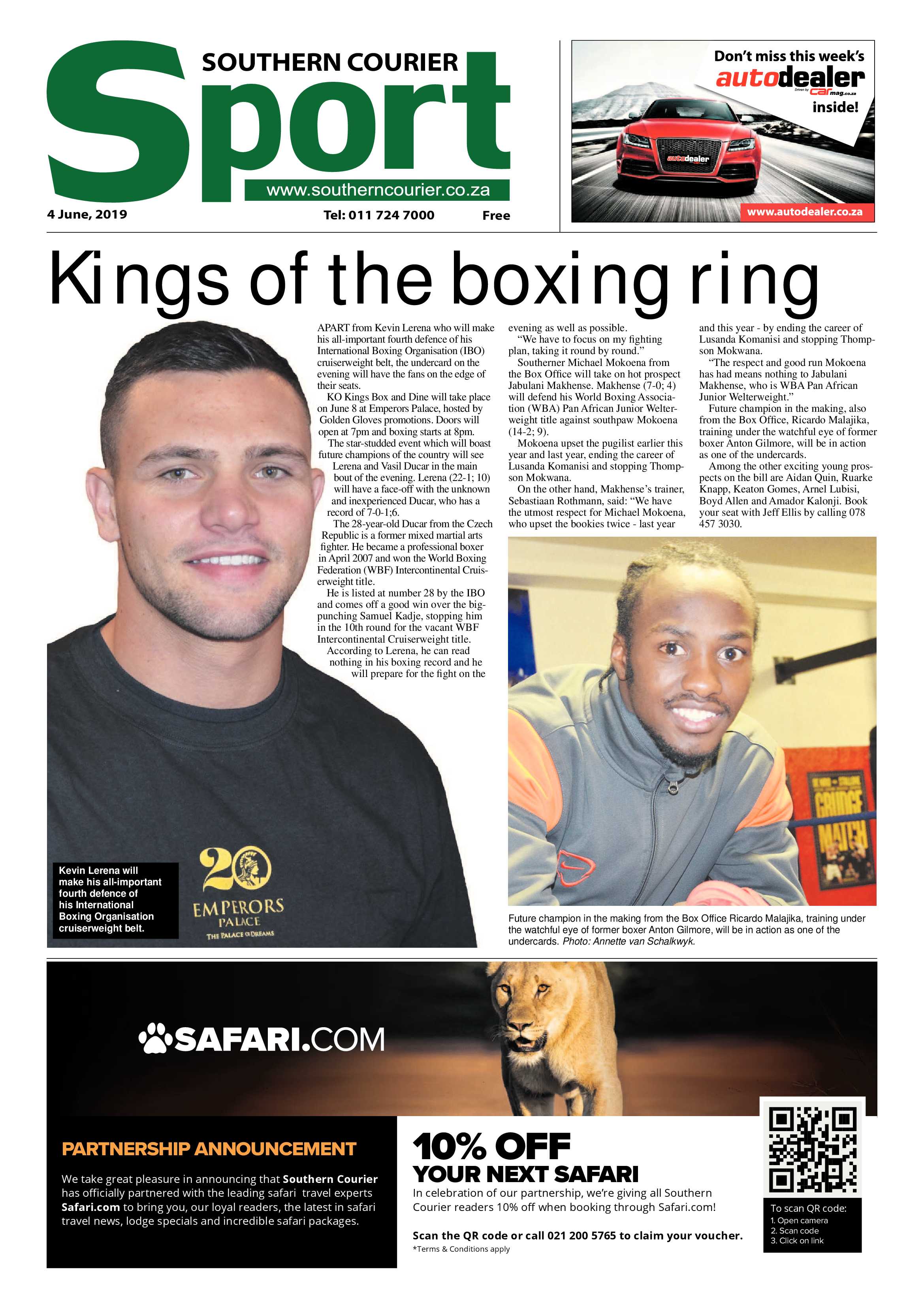 Southern Courier 04 June 2019 page 20
