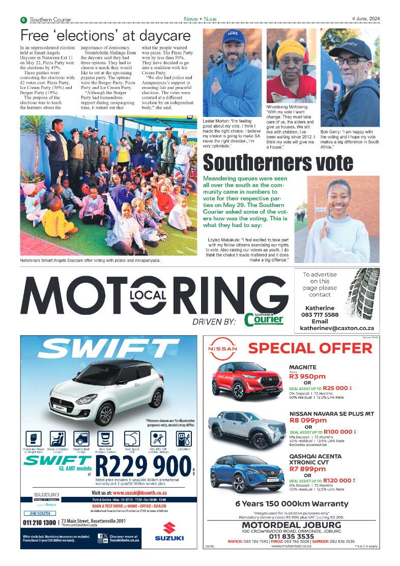 Southern Courier 04 June 2024 page 6