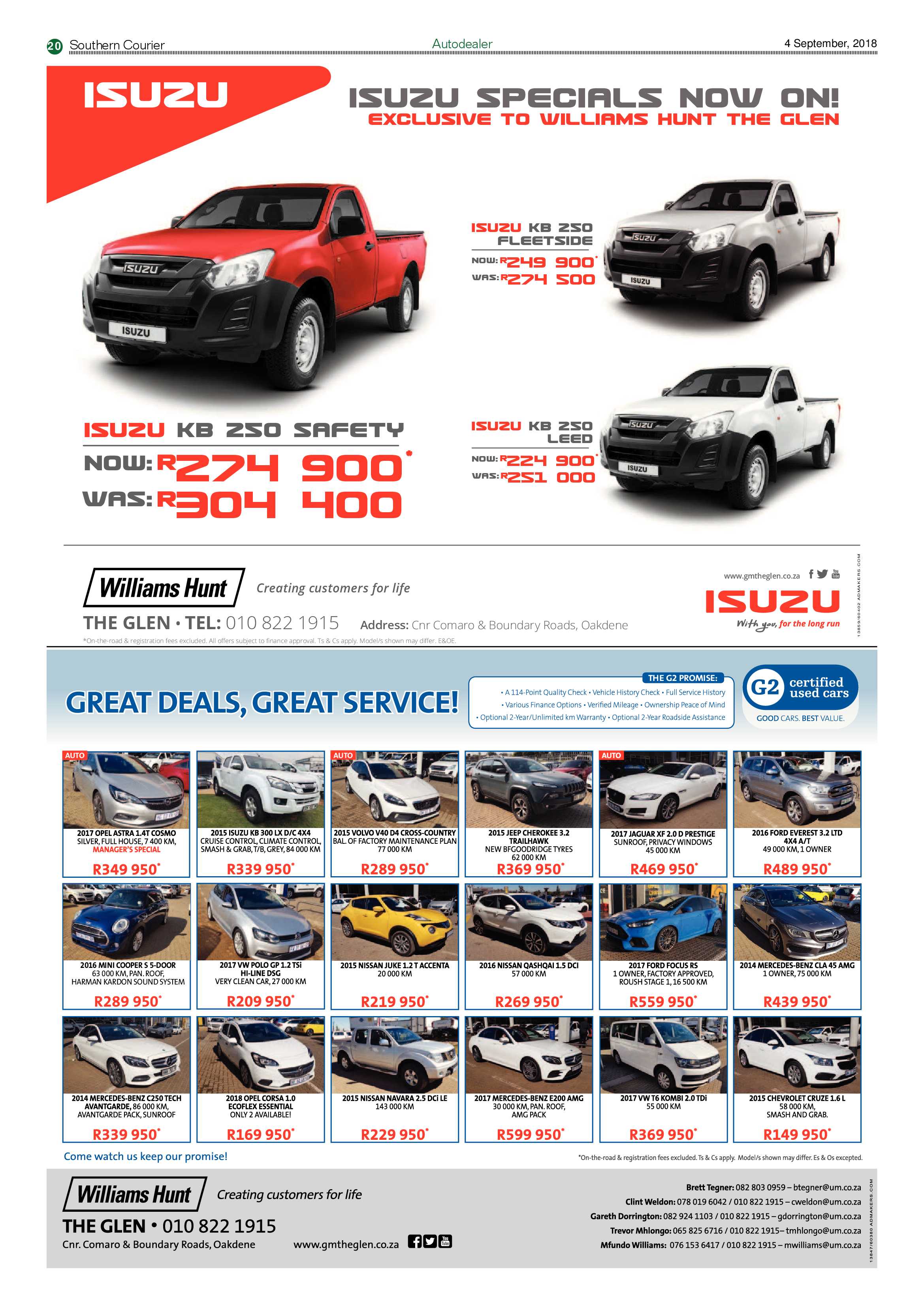 Southern Courier 04 September 2018 page 20