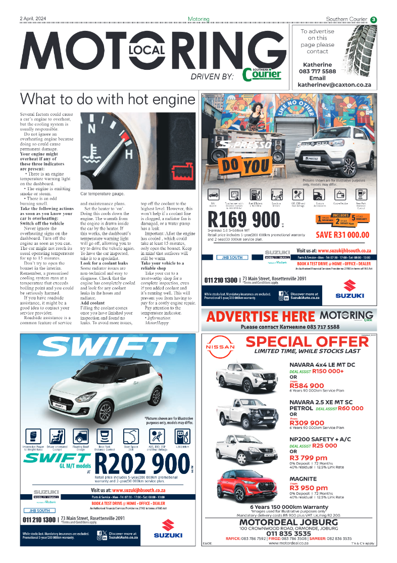 Southern Courier 05 April 2024 page 5