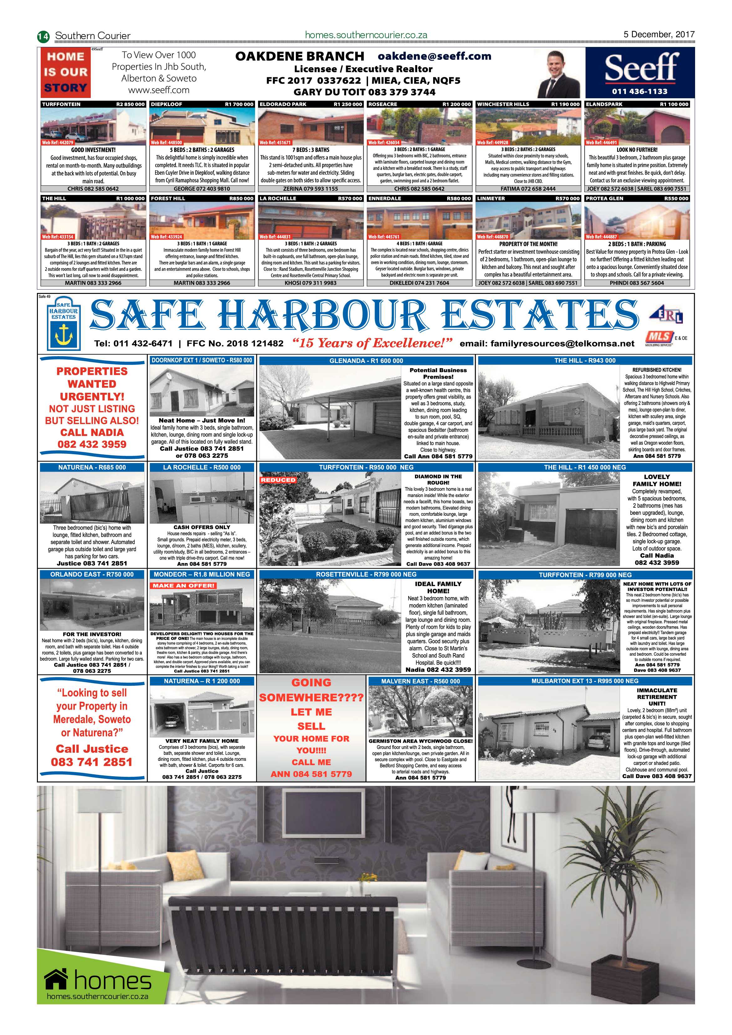 Southern Courier 05 December 2017 page 14