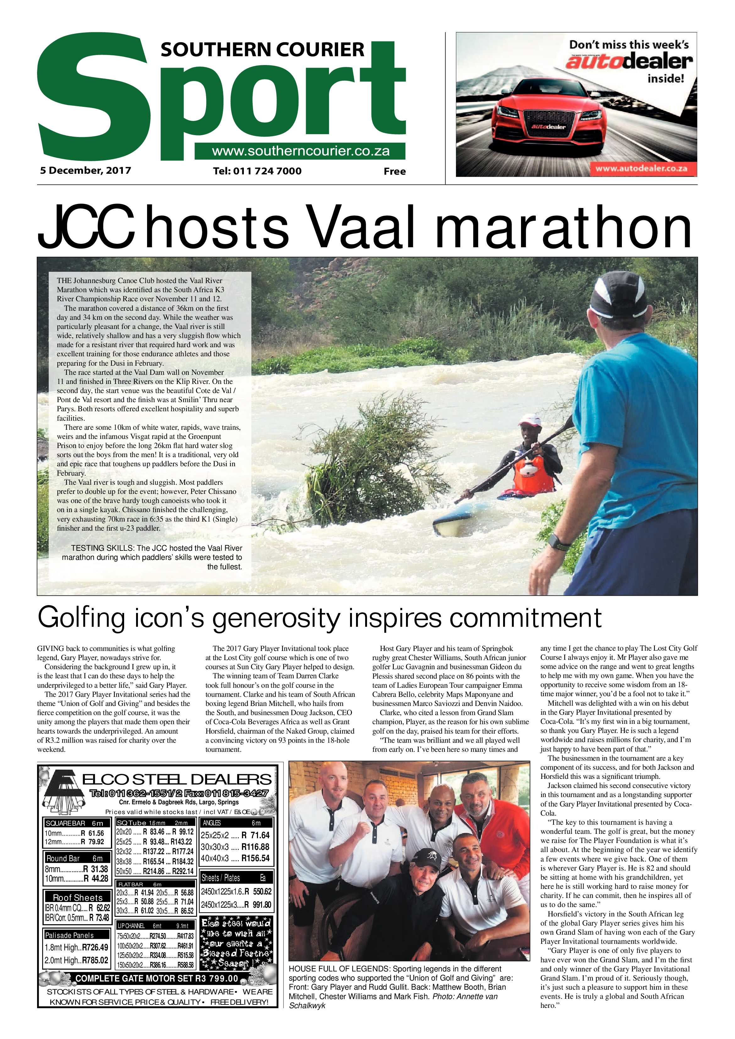 Southern Courier 05 December 2017 page 20