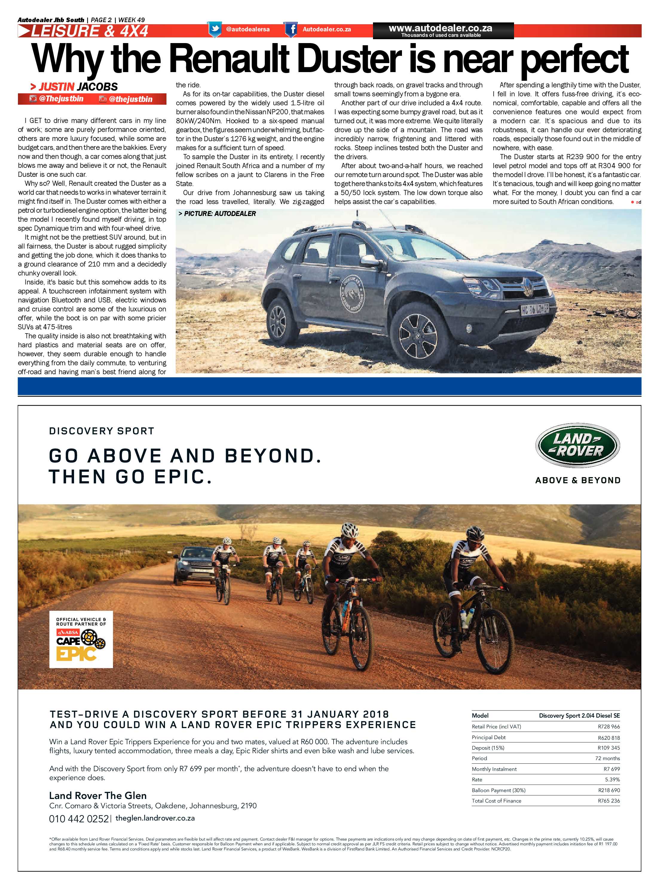 Southern Courier 05 December 2017 page 26
