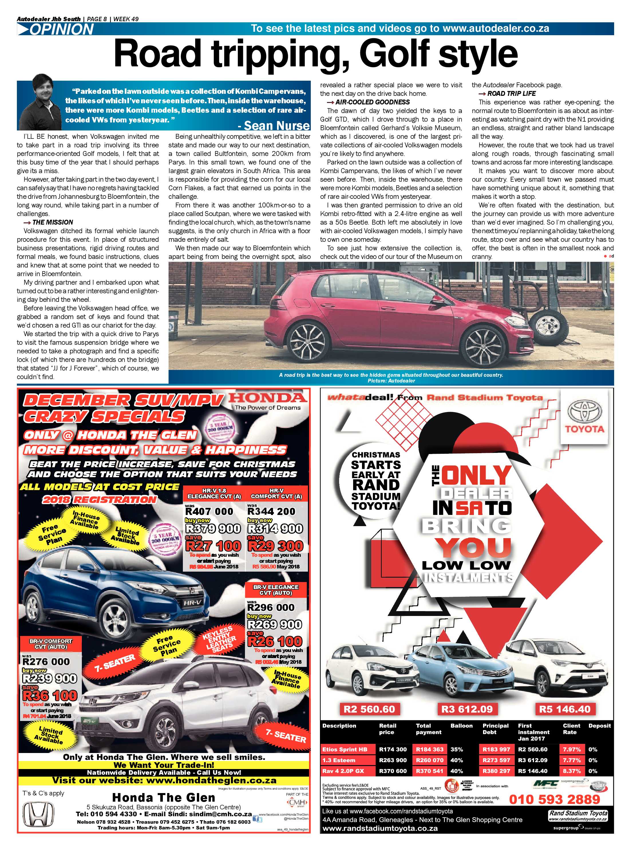 Southern Courier 05 December 2017 page 32