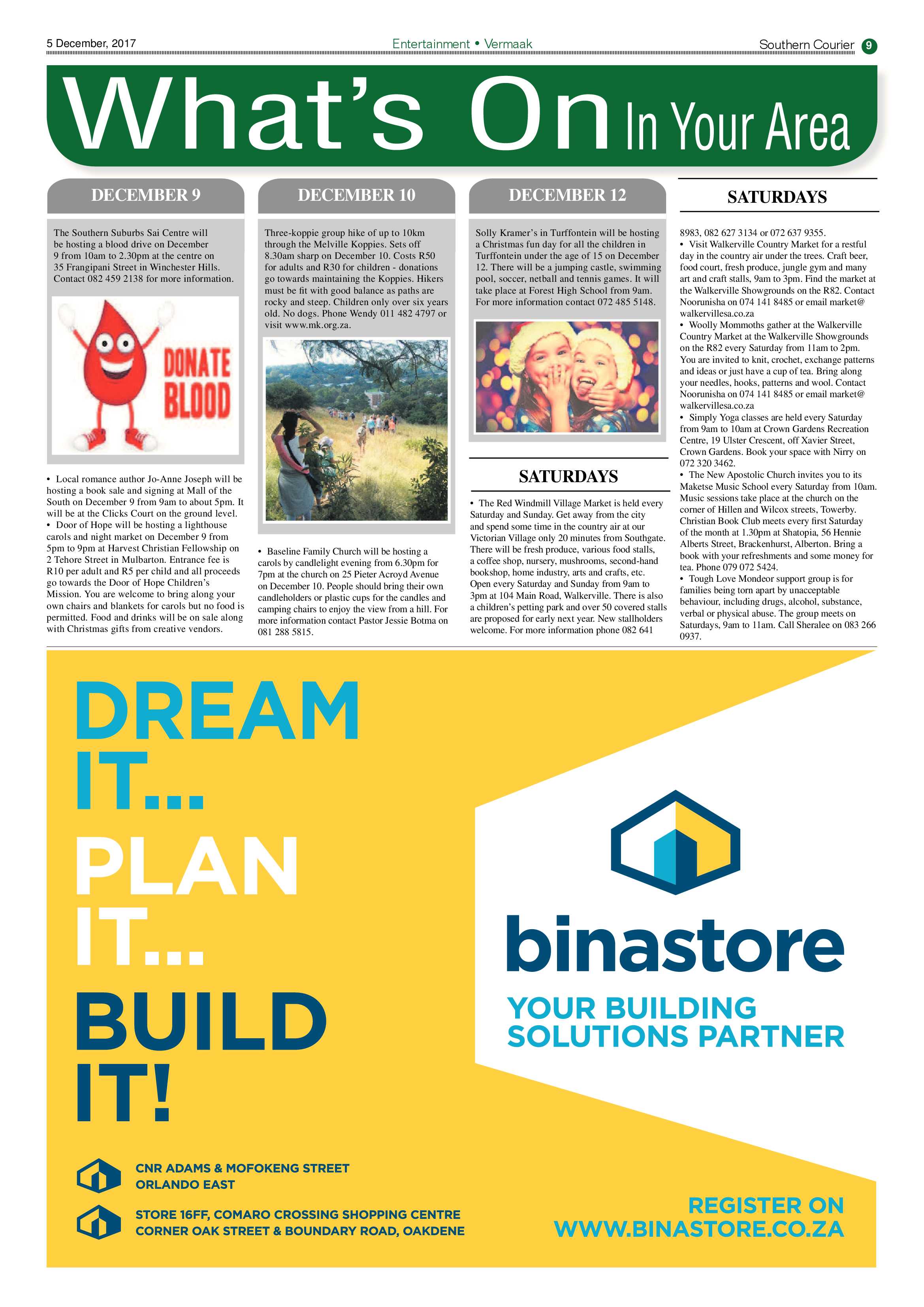 Southern Courier 05 December 2017 page 9