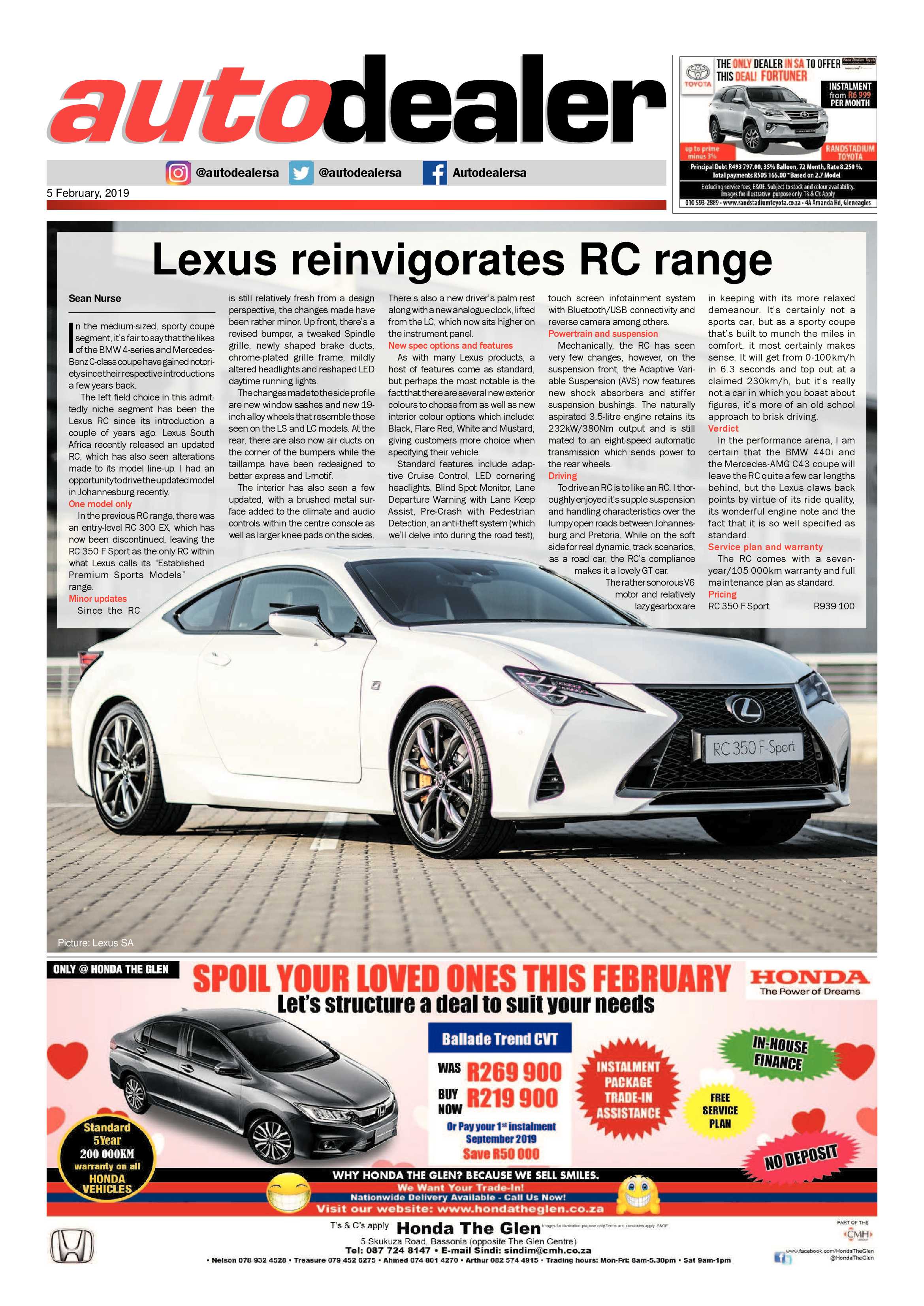 Southern Courier 05 February 2019 page 12