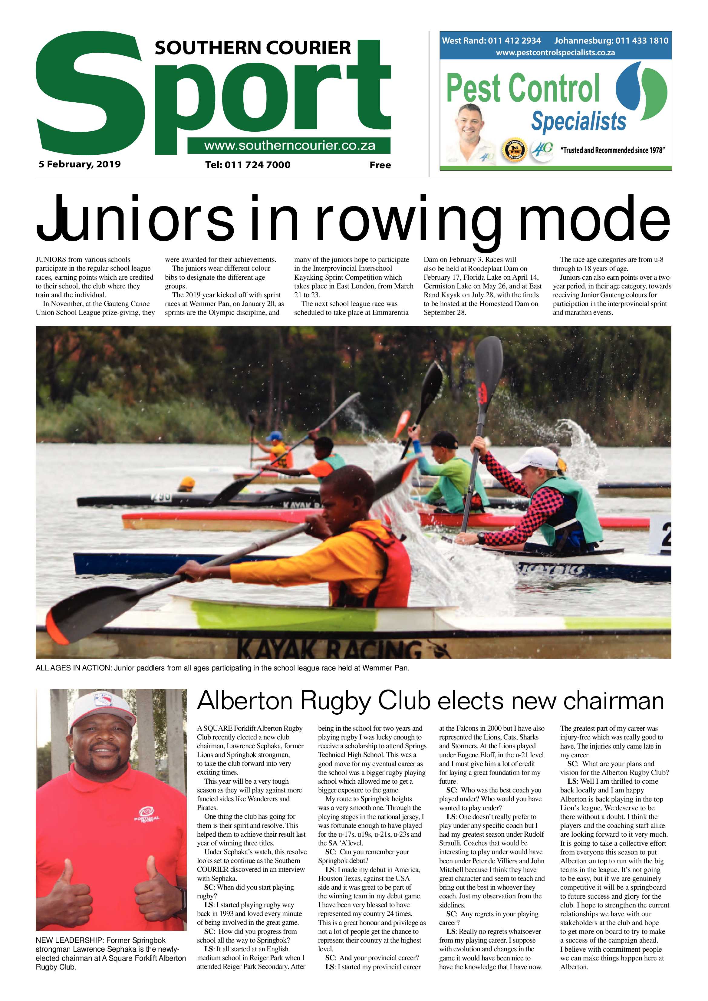 Southern Courier 05 February 2019 page 16