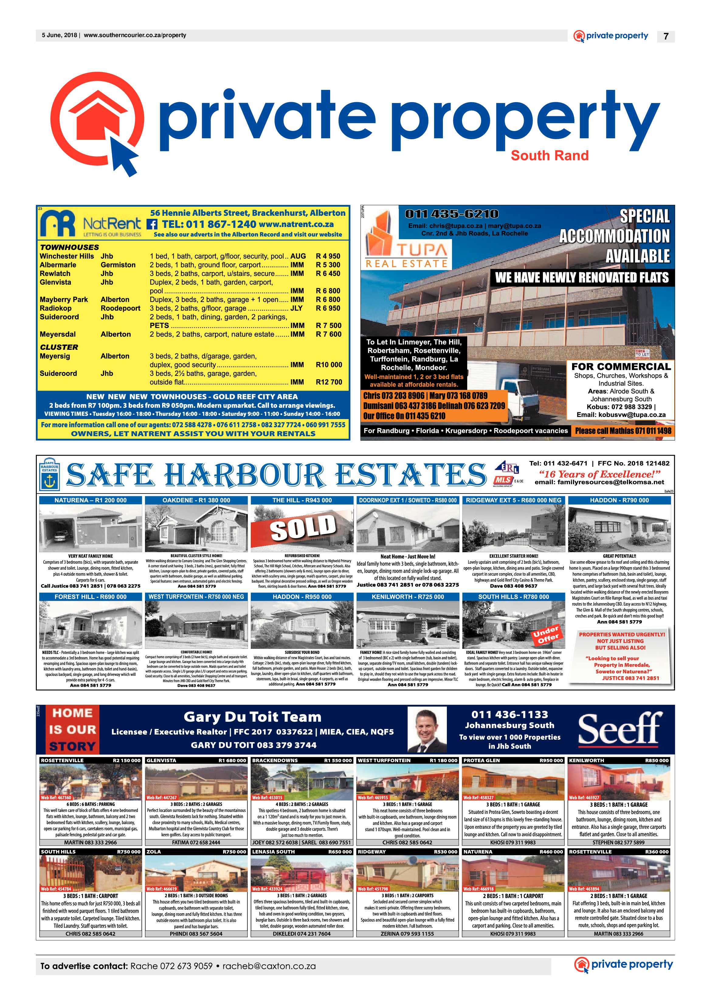 Southern Courier 05 June 2018 page 9