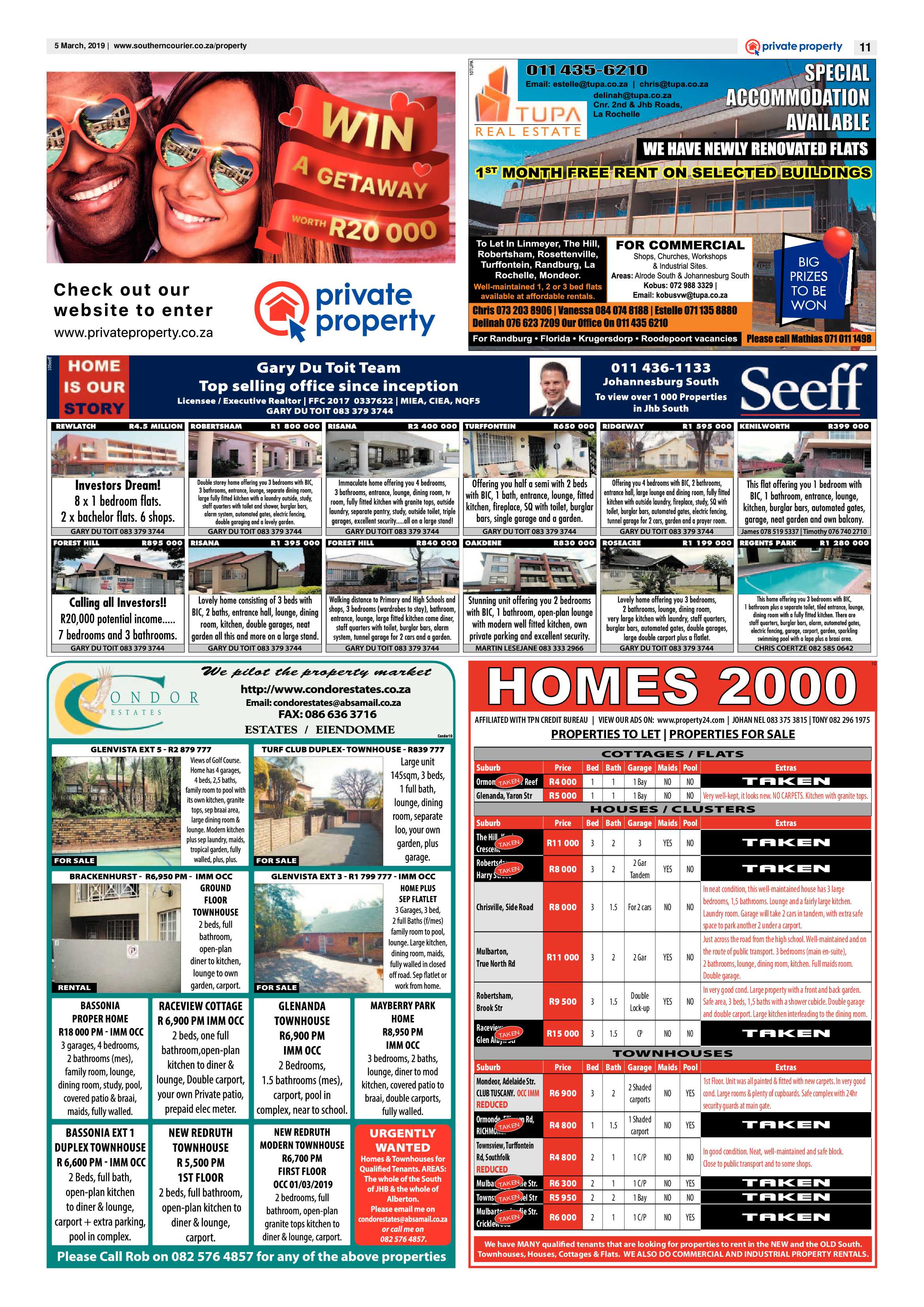 Southern Courier 05 March 2019 page 11