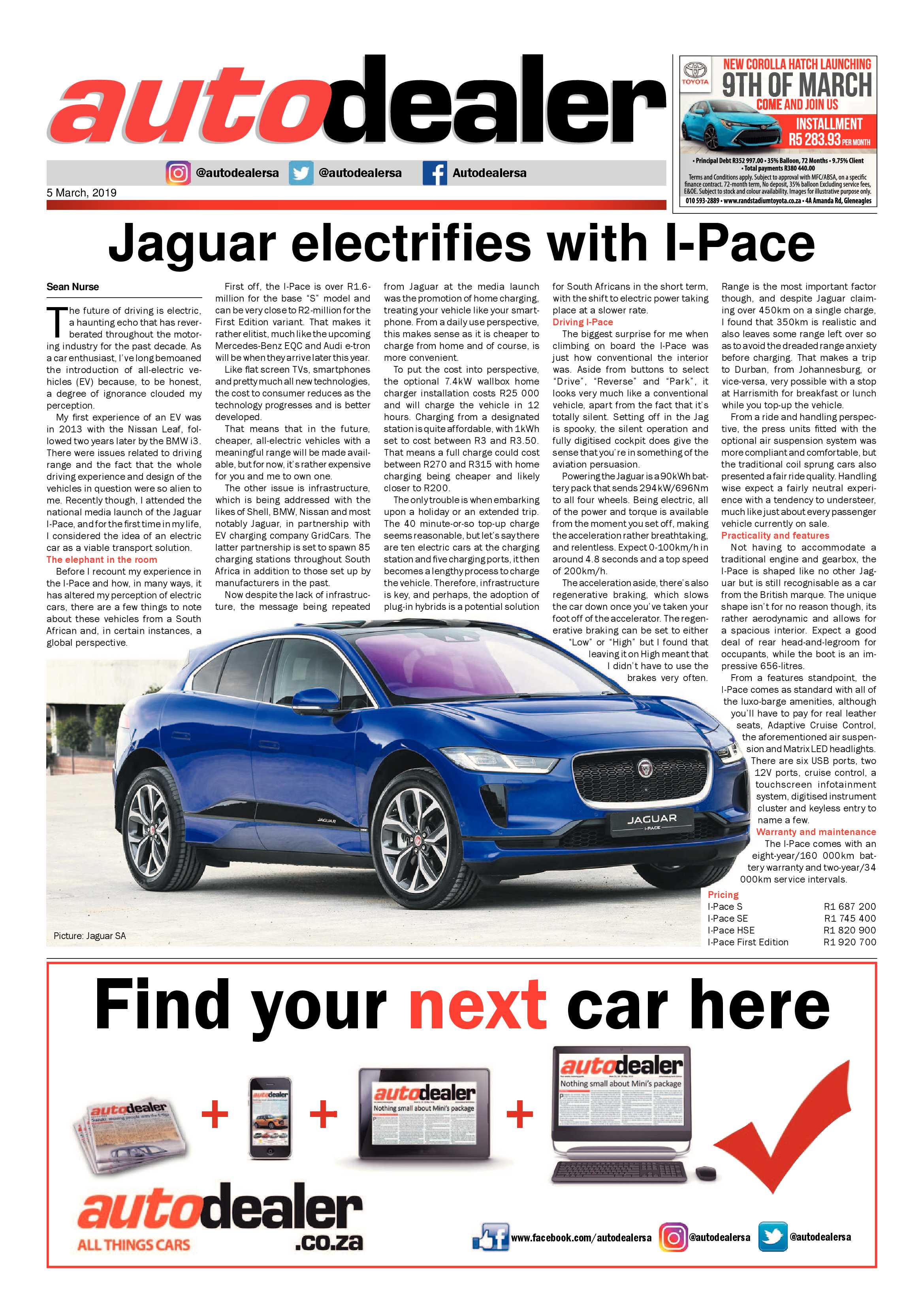 Southern Courier 05 March 2019 page 14