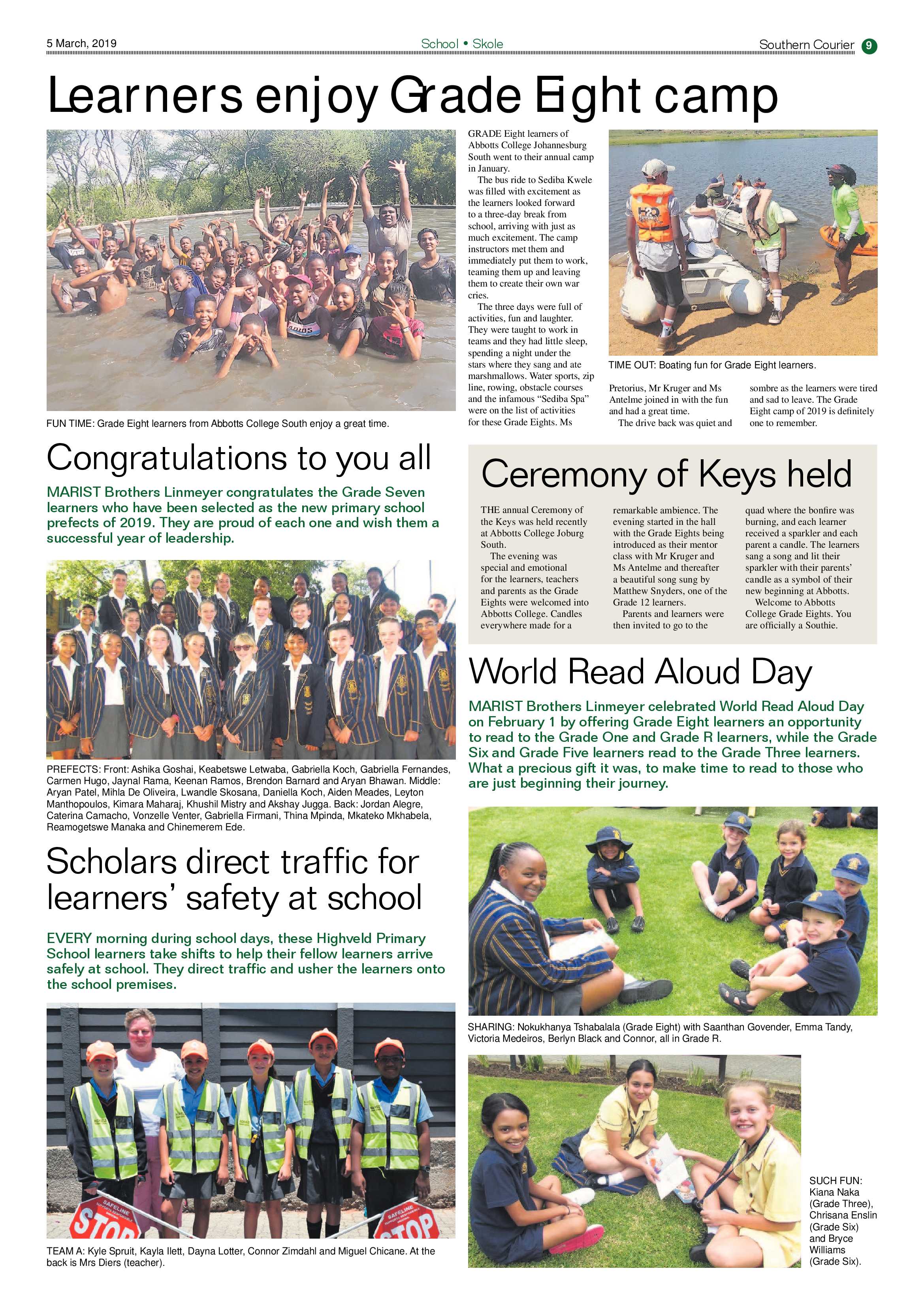 Southern Courier 05 March 2019 page 9
