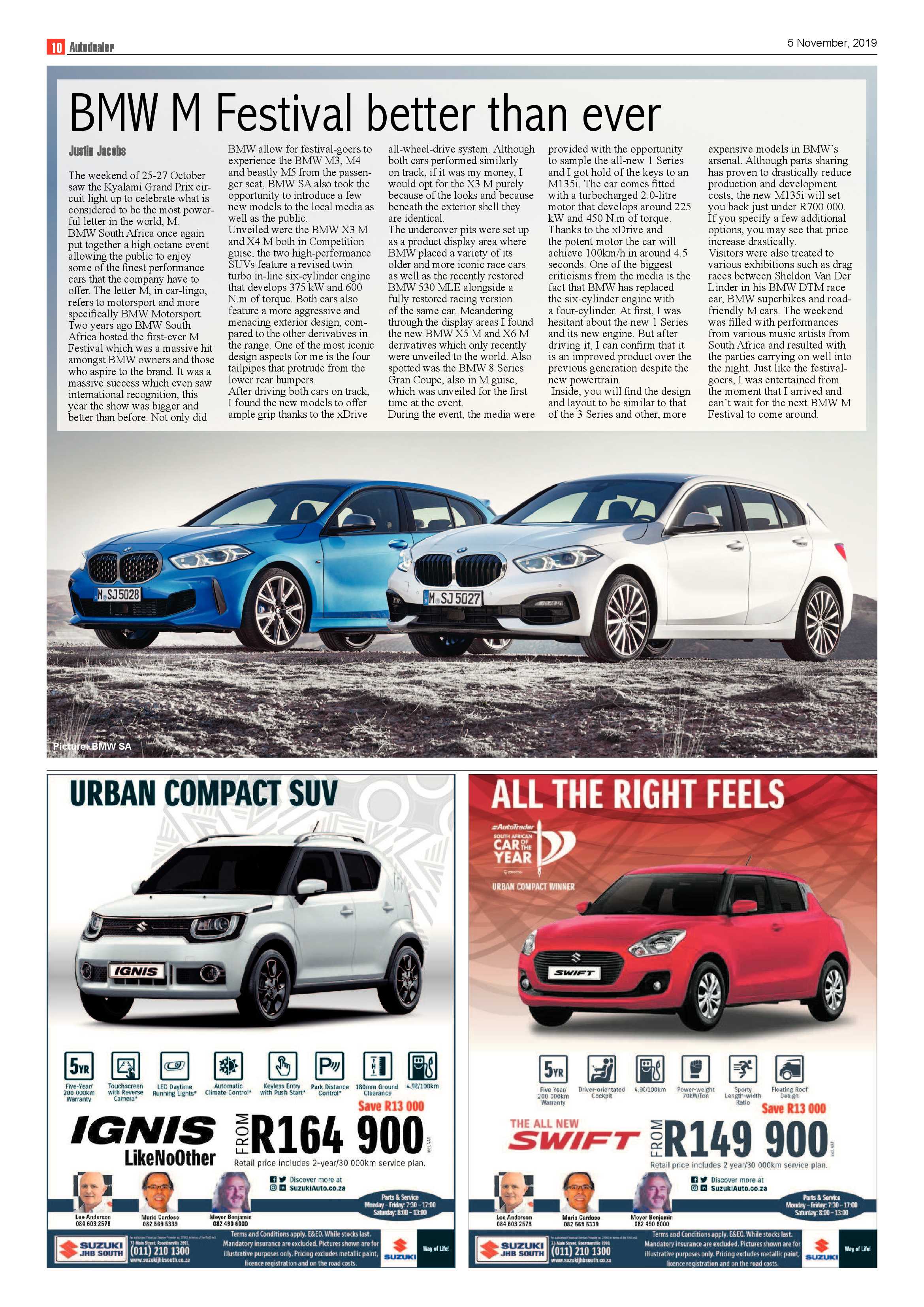 Southern Courier 05 November 2019 page 10