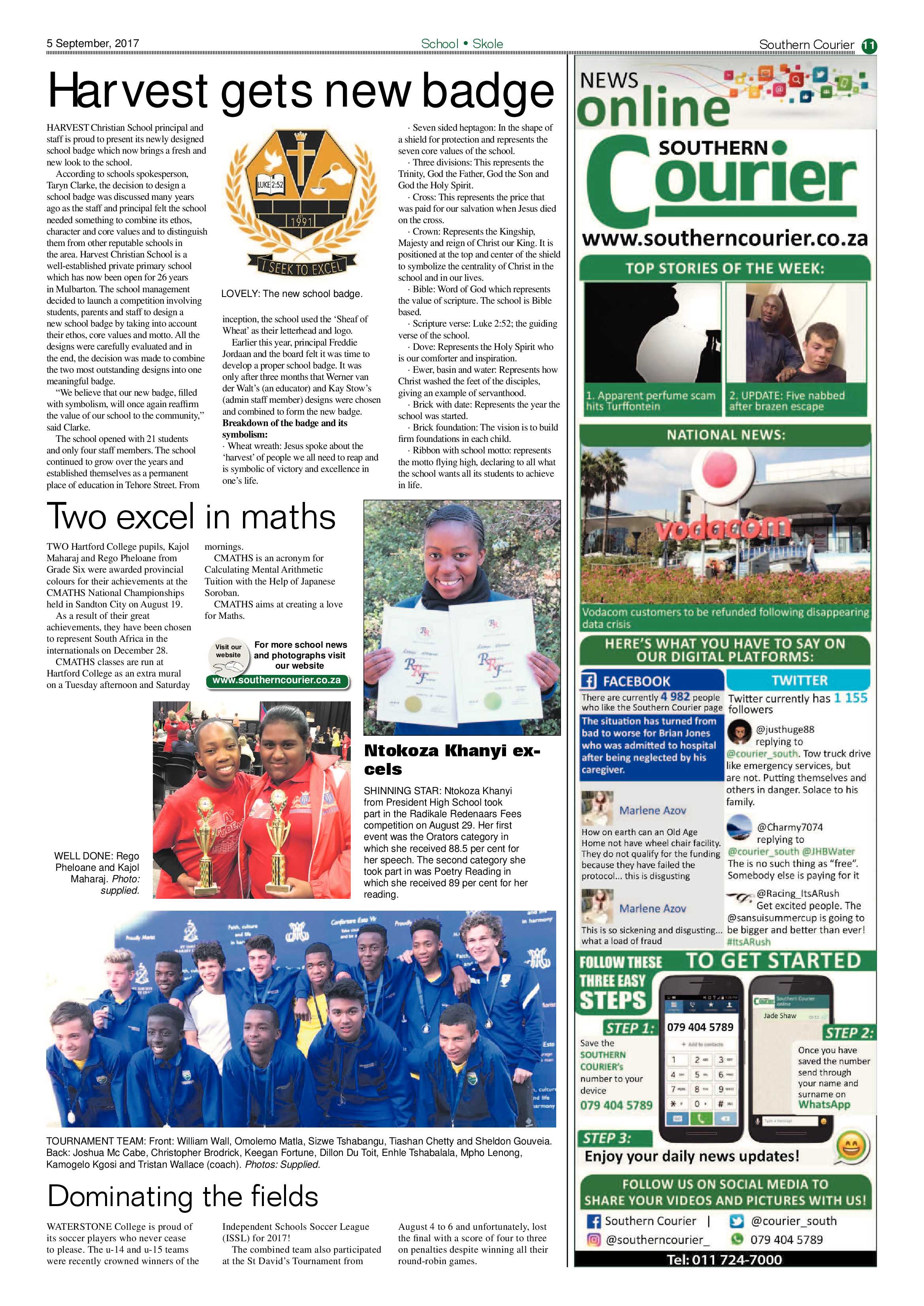 Southern Courier 05 September 2017 page 11