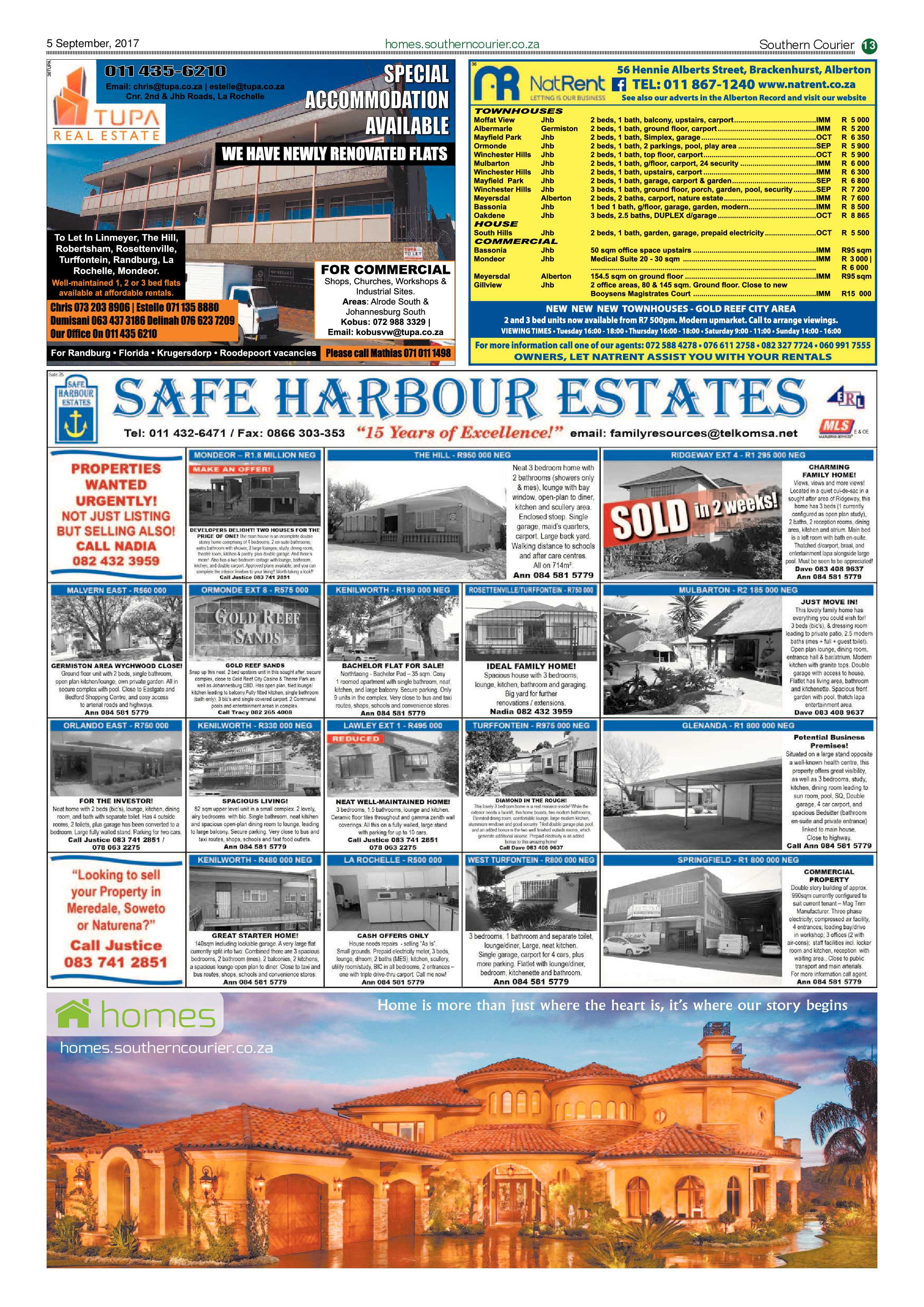 Southern Courier 05 September 2017 page 13