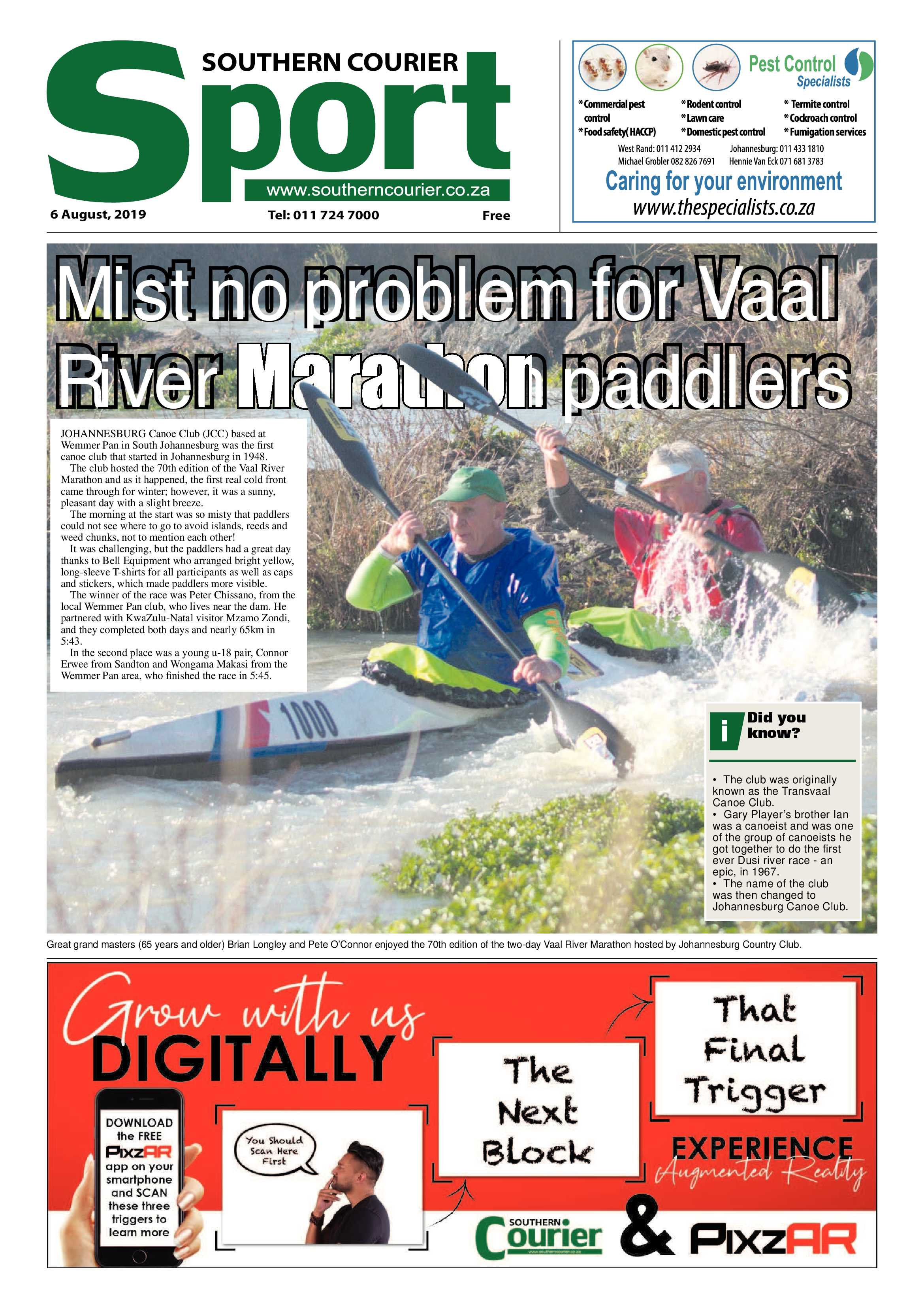 Southern Courier 06 August 2019 page 16