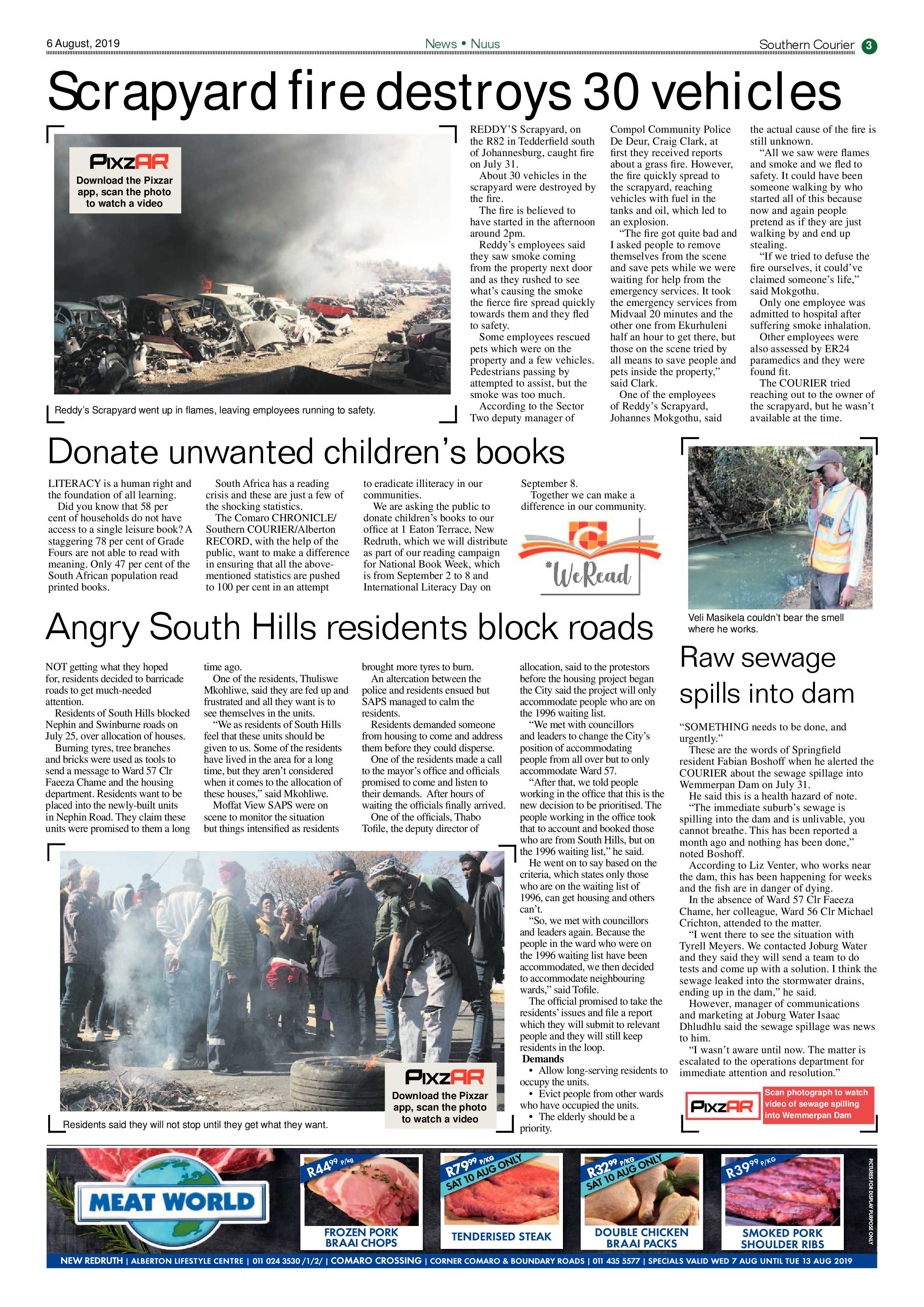 Southern Courier 06 August 2019 page 3