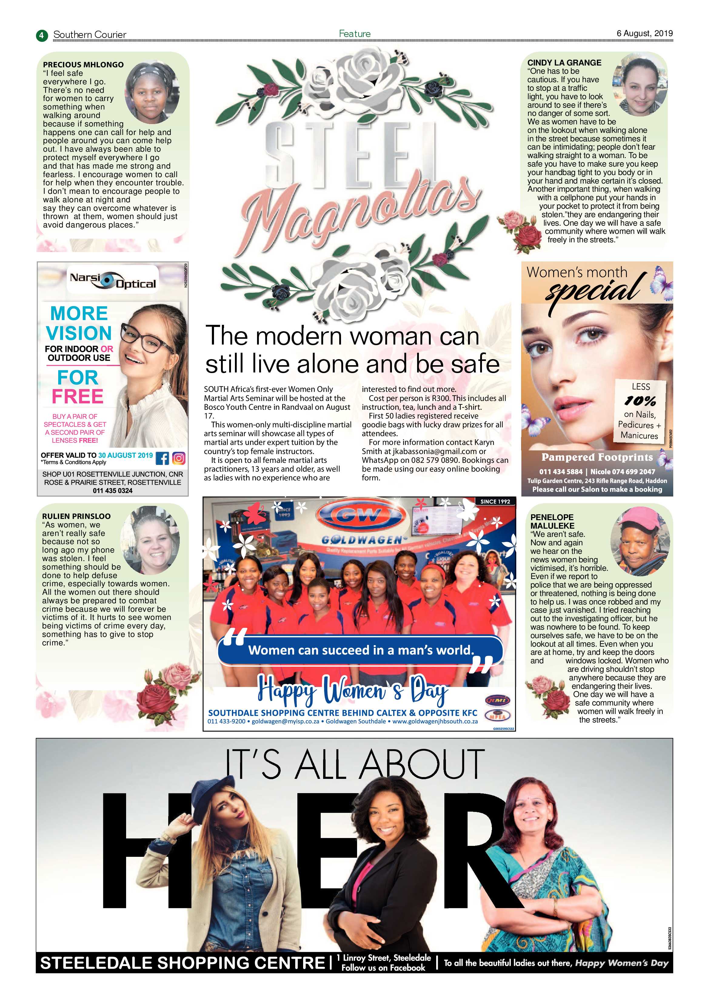 Southern Courier 06 August 2019 page 4
