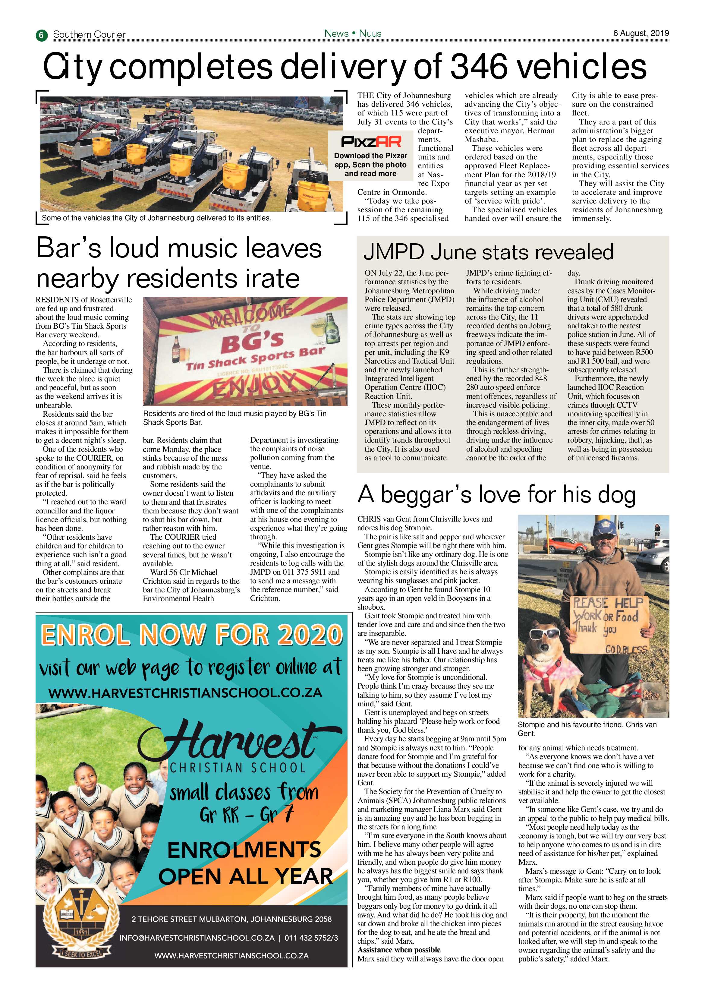 Southern Courier 06 August 2019 page 6