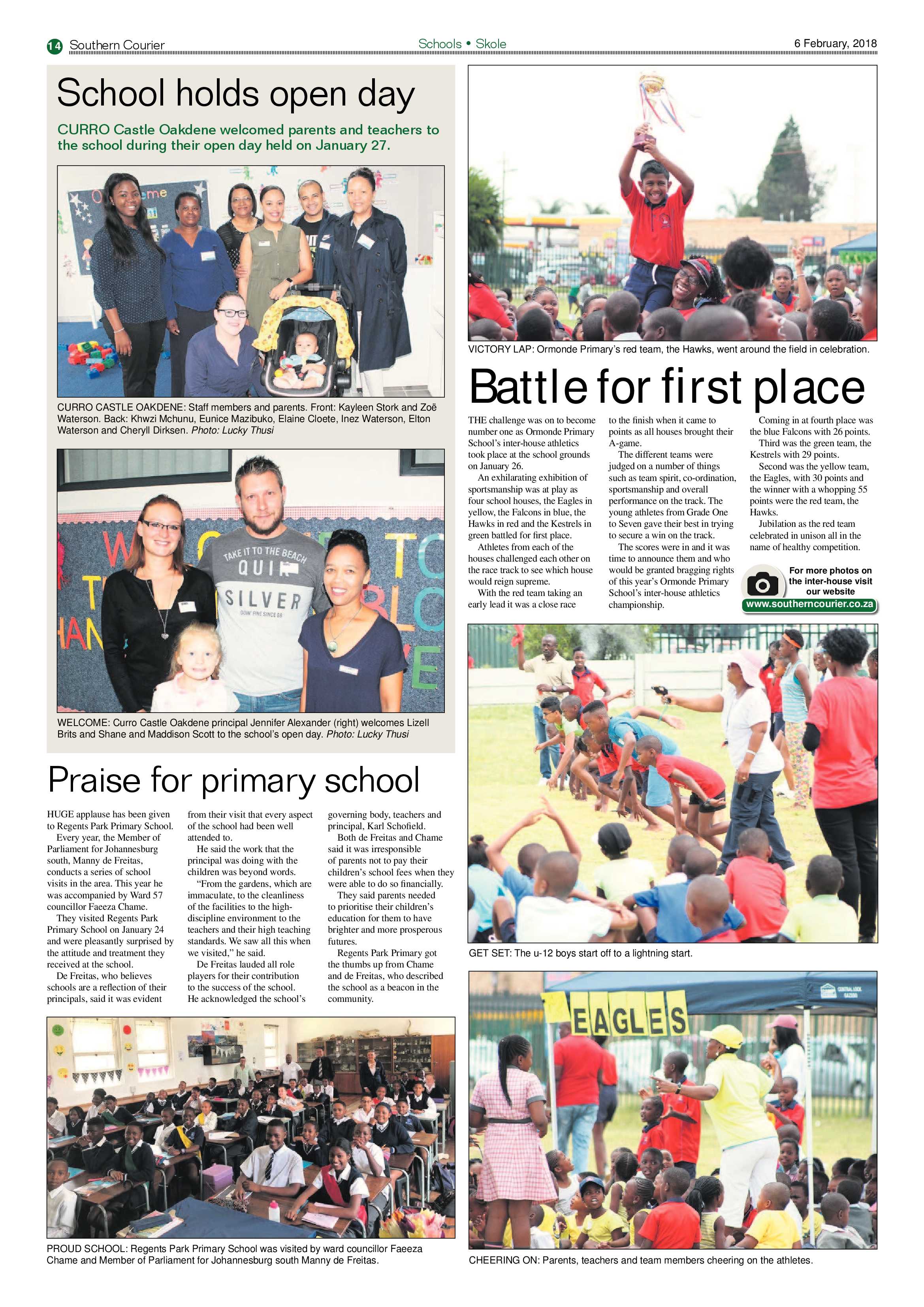 Southern Courier 06 February 2018 page 14