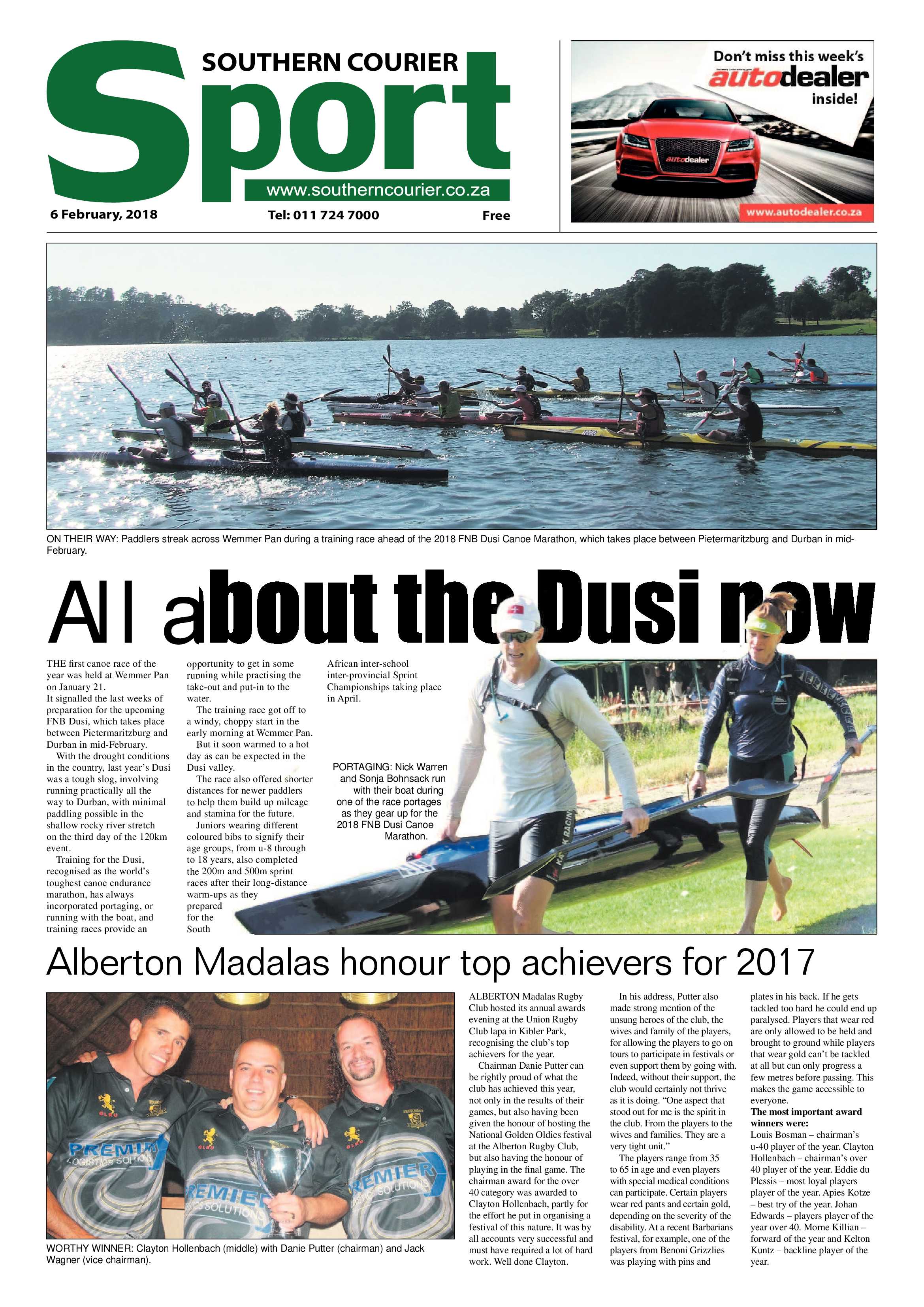Southern Courier 06 February 2018 page 16