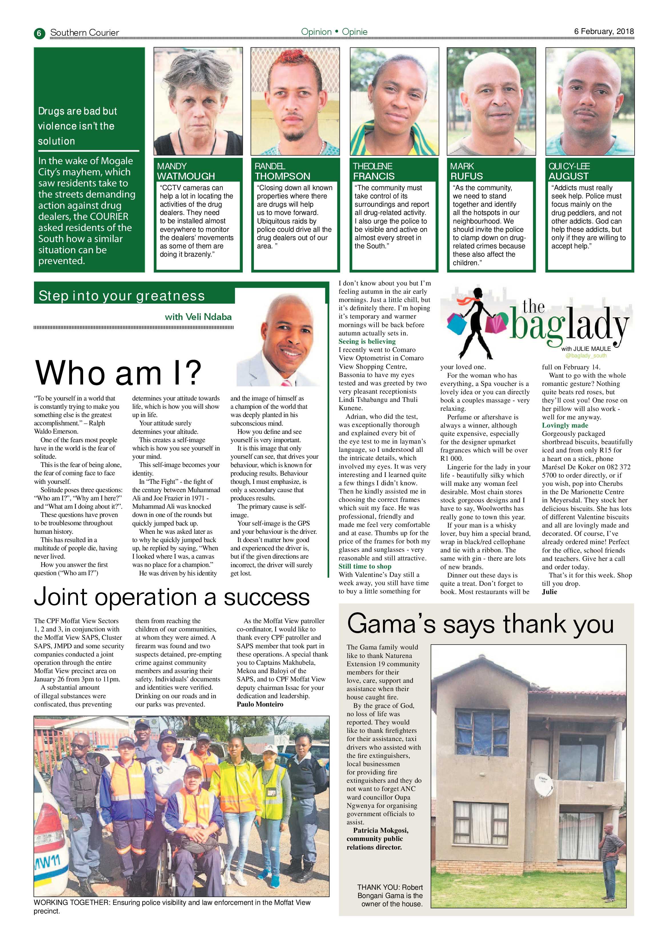 Southern Courier 06 February 2018 page 6