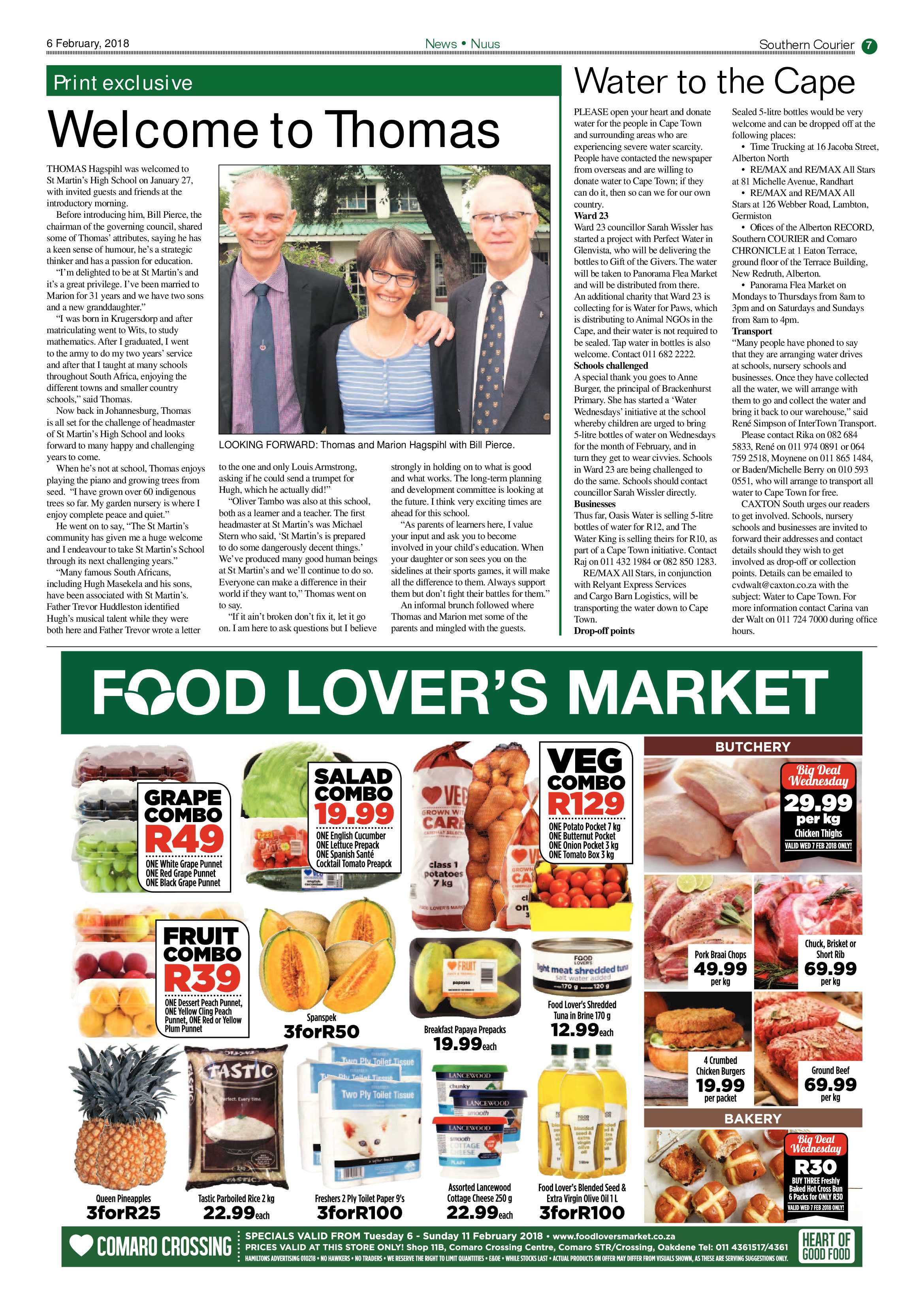 Southern Courier 06 February 2018 page 7