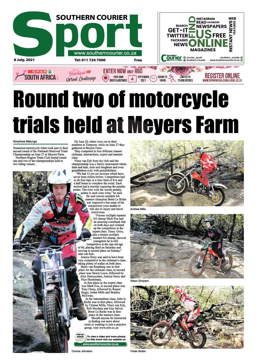 Southern Courier 06 July 2021 page 12