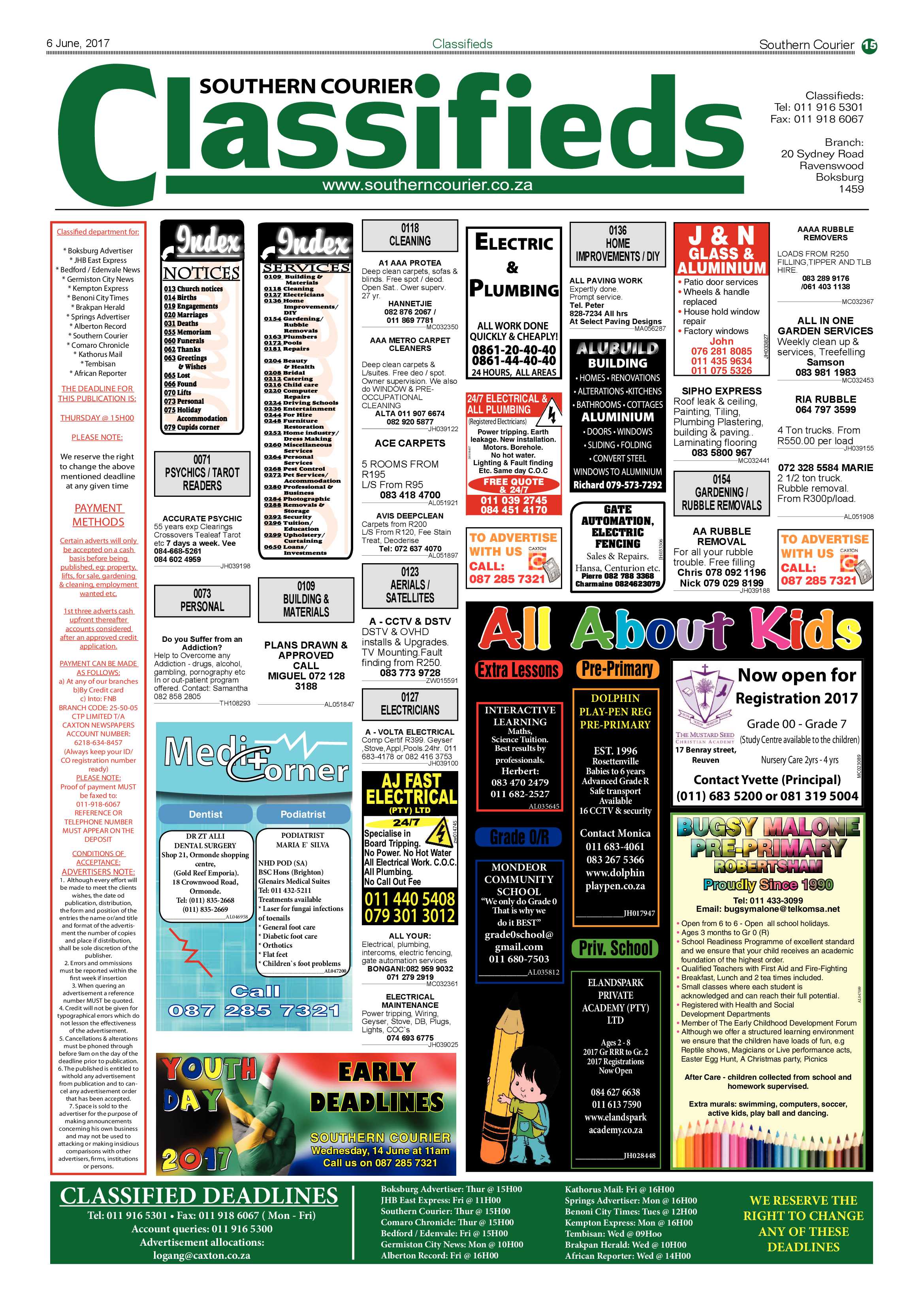 Southern Courier 06 June 2017 page 15