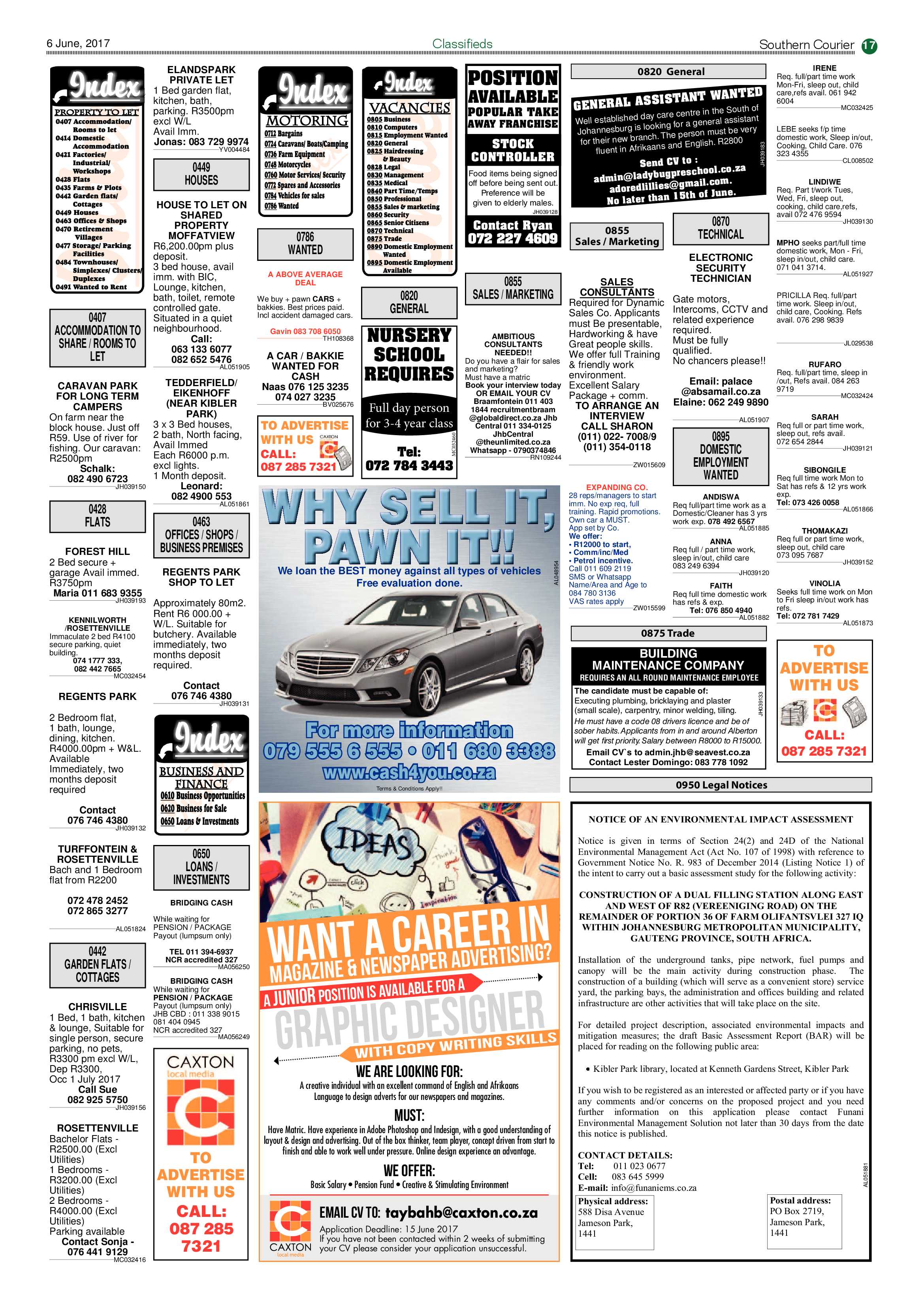 Southern Courier 06 June 2017 page 17