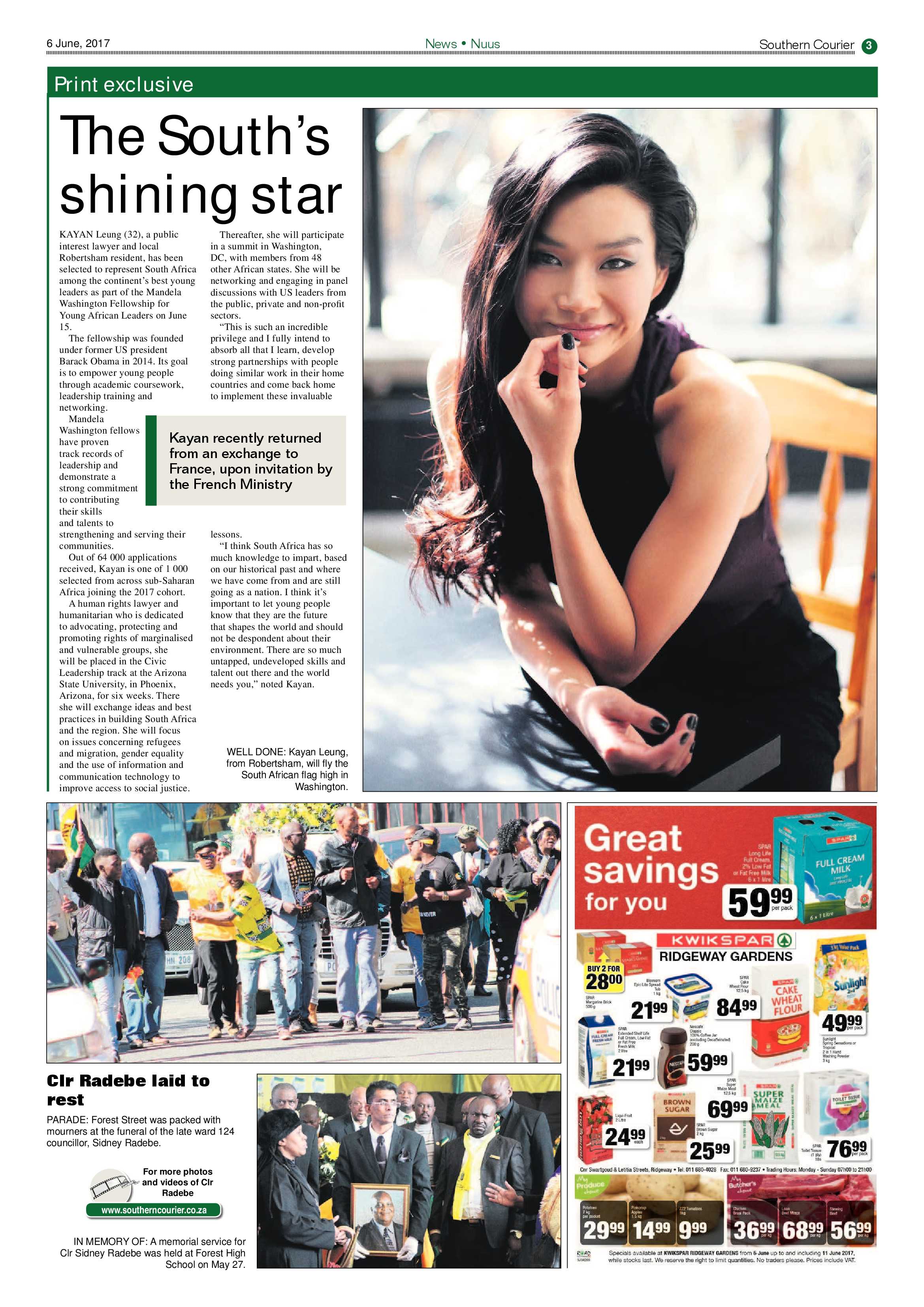 Southern Courier 06 June 2017 page 3