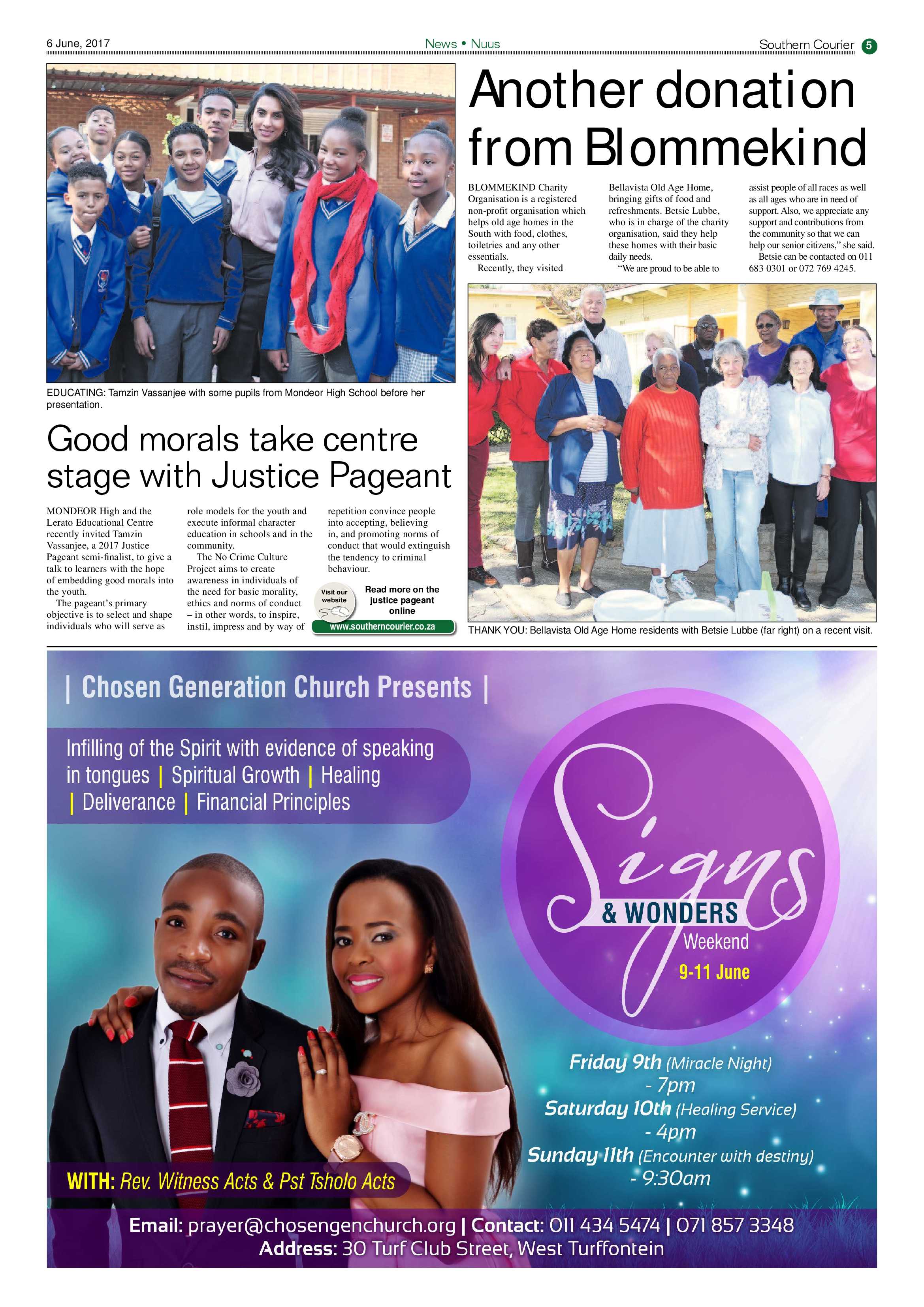 Southern Courier 06 June 2017 page 5