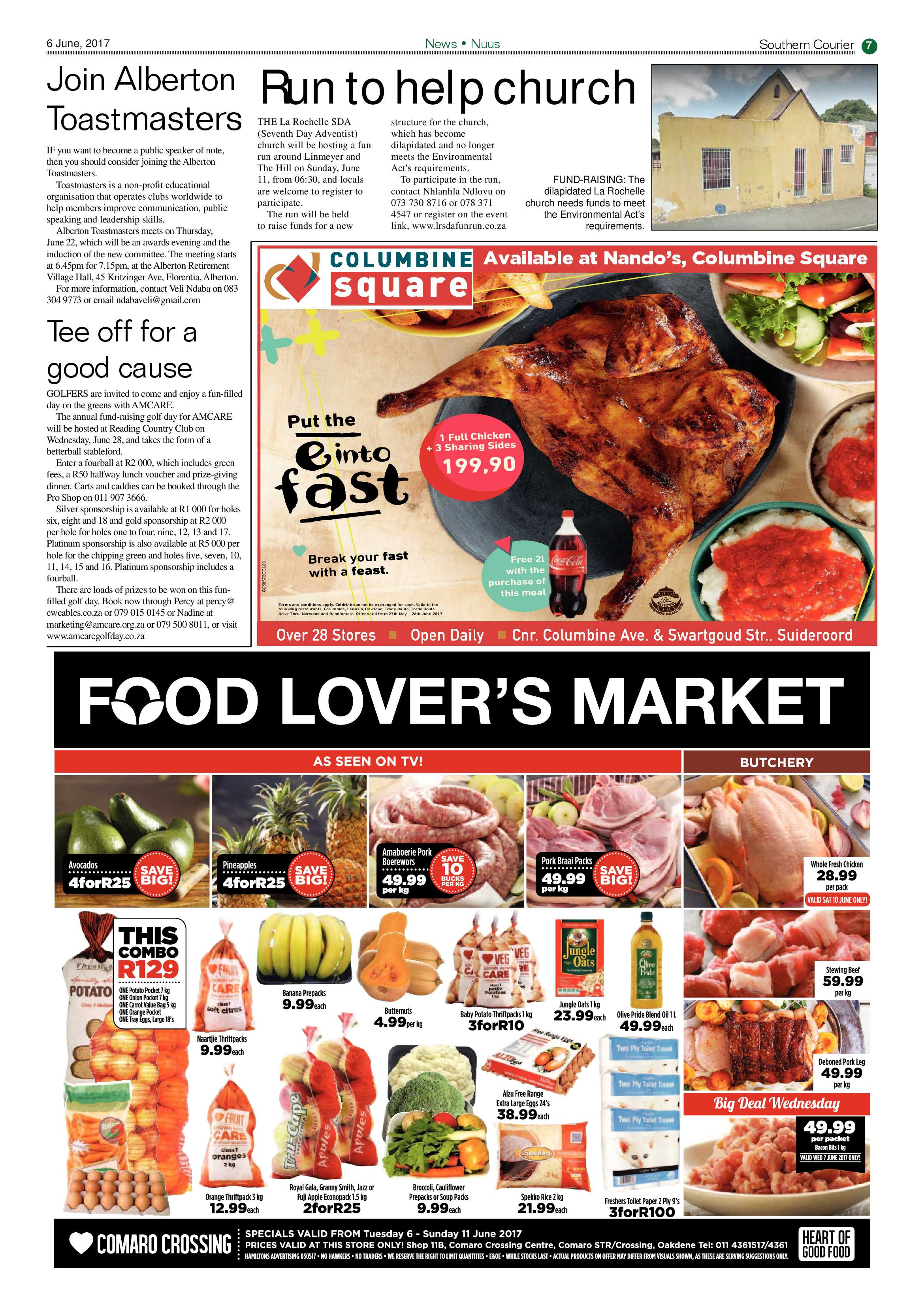 Southern Courier 06 June 2017 page 7