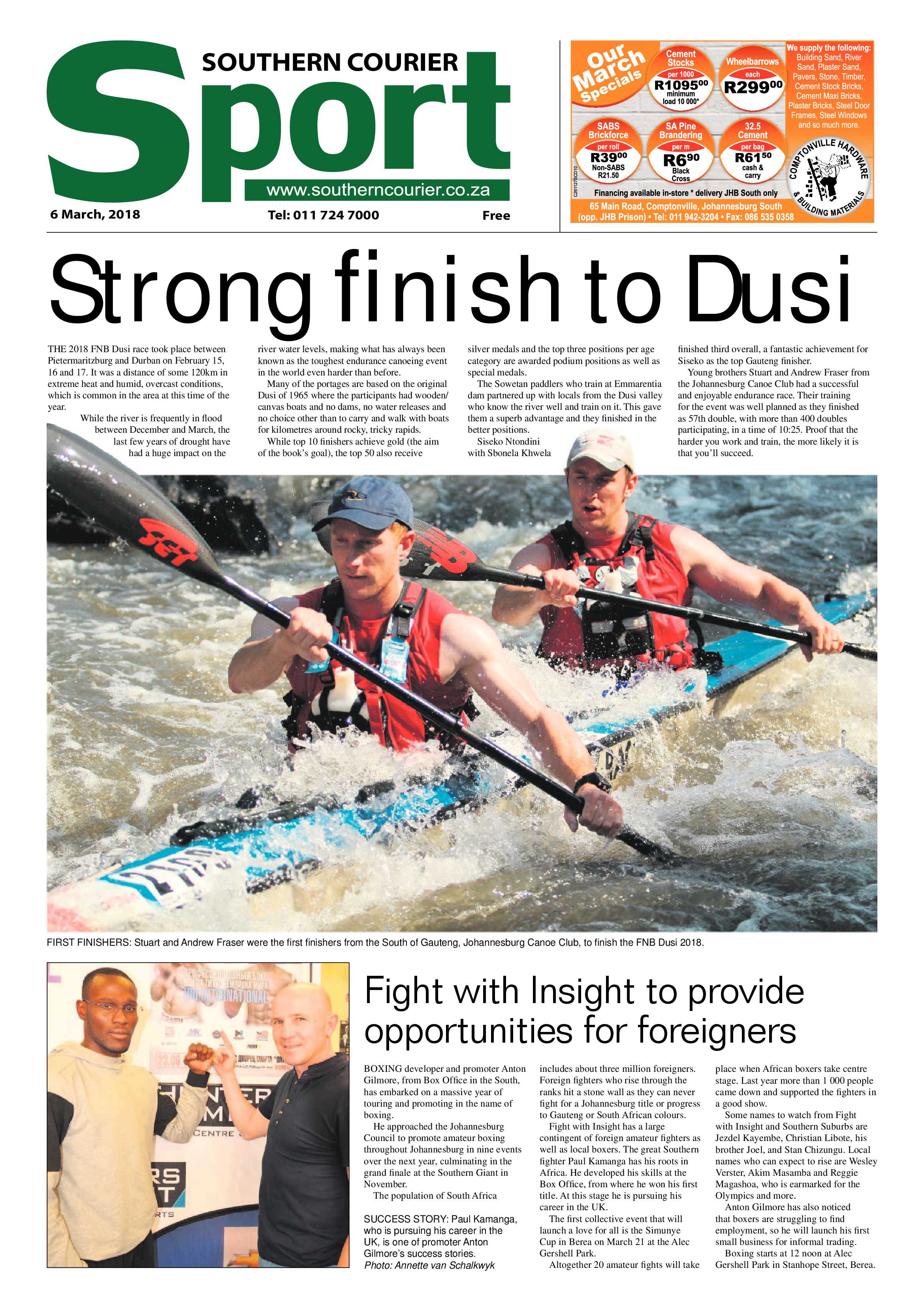 Southern Courier 06 March 2018 page 16