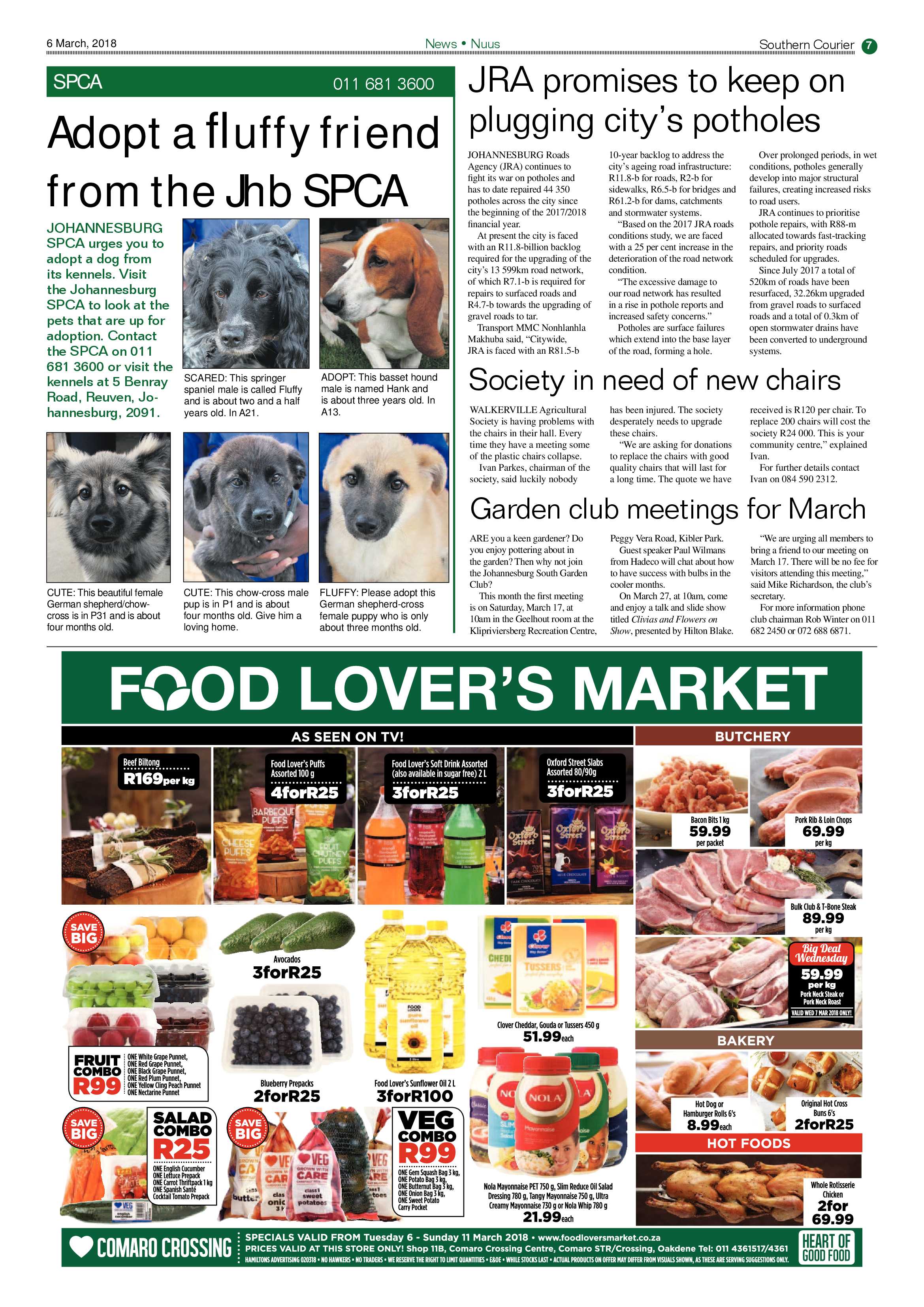 Southern Courier 06 March 2018 page 7