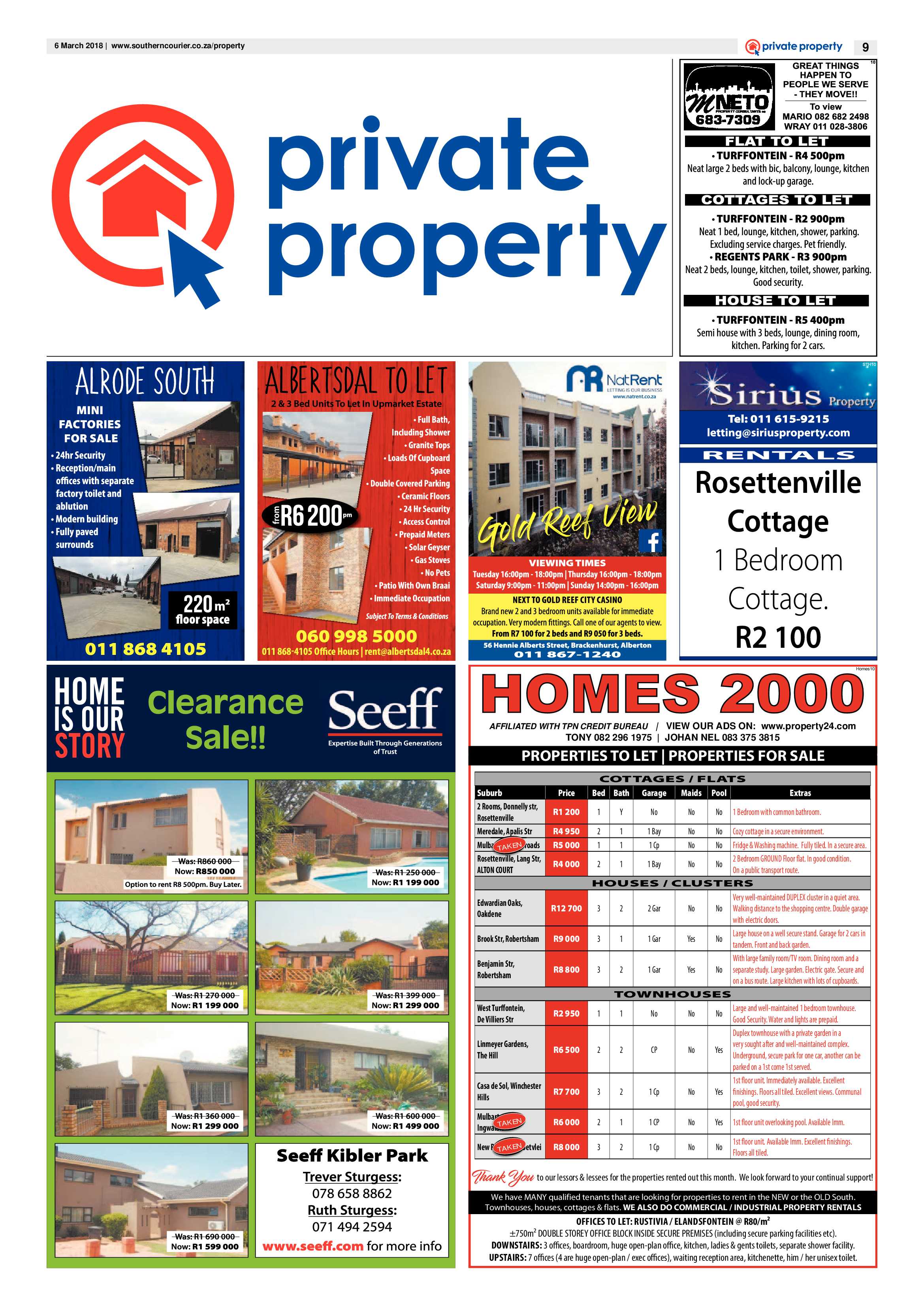 Southern Courier 06 March 2018 page 9