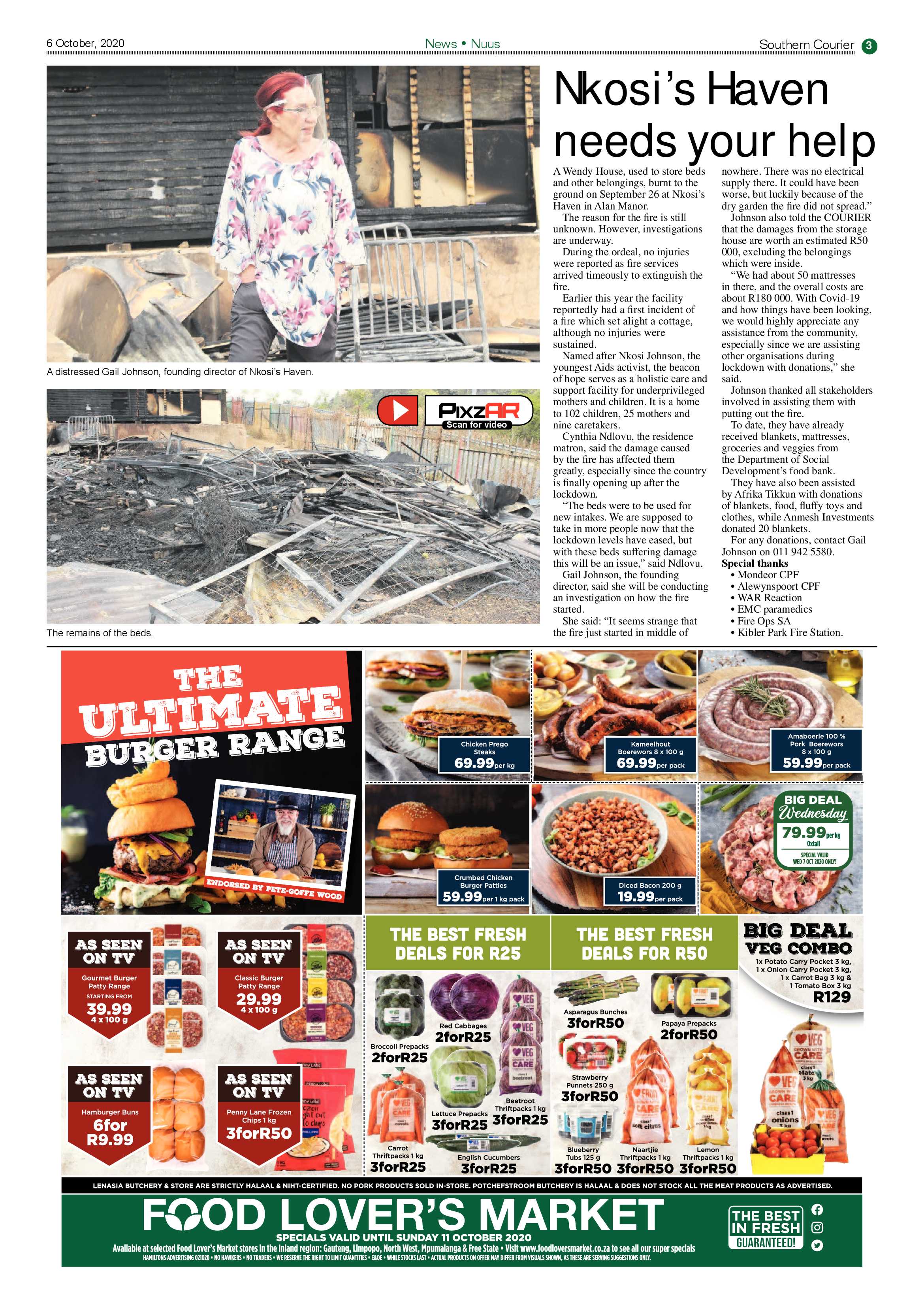 Southern Courier 06 October 2020 page 3