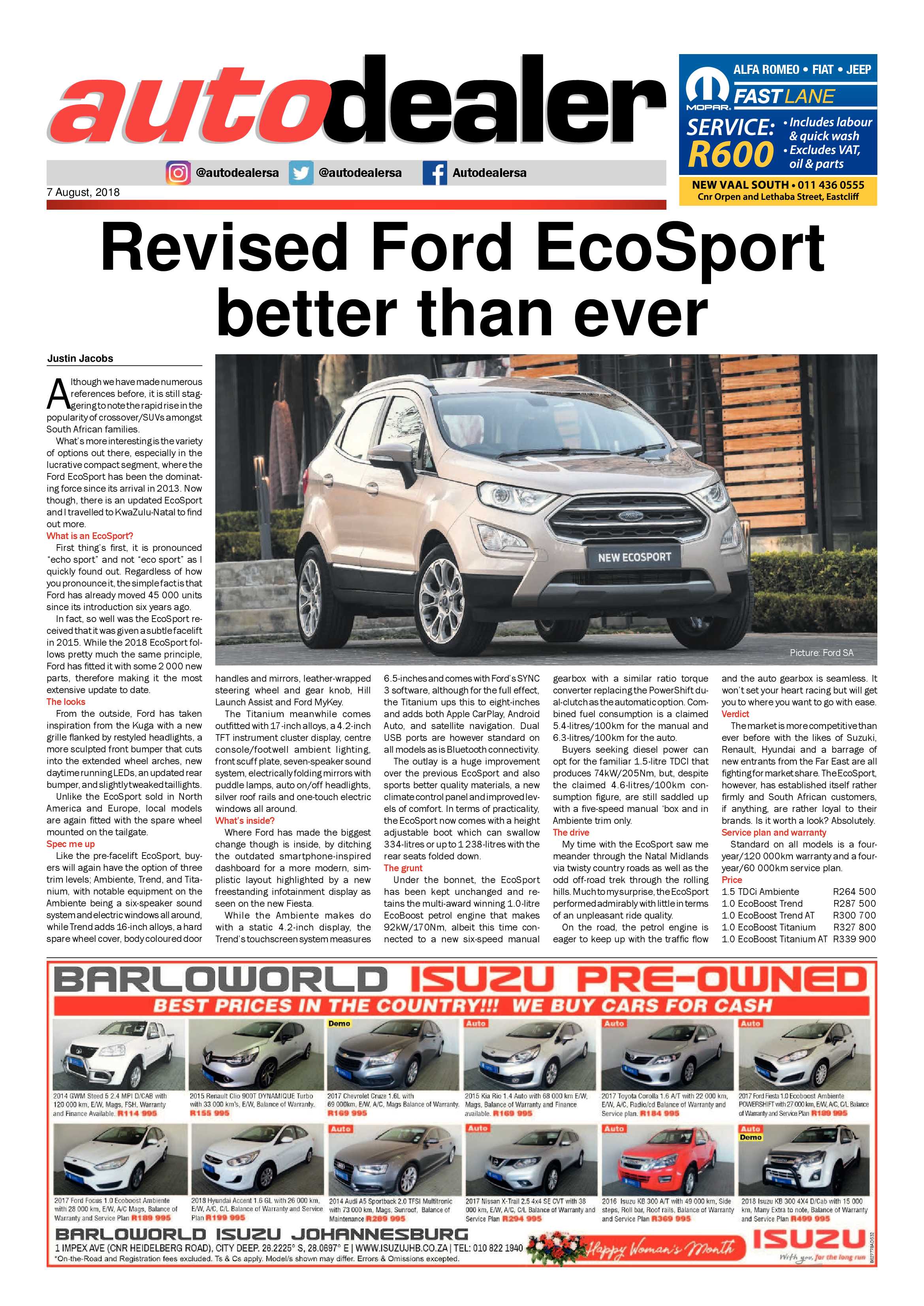 Southern Courier 07 August 2018 page 13