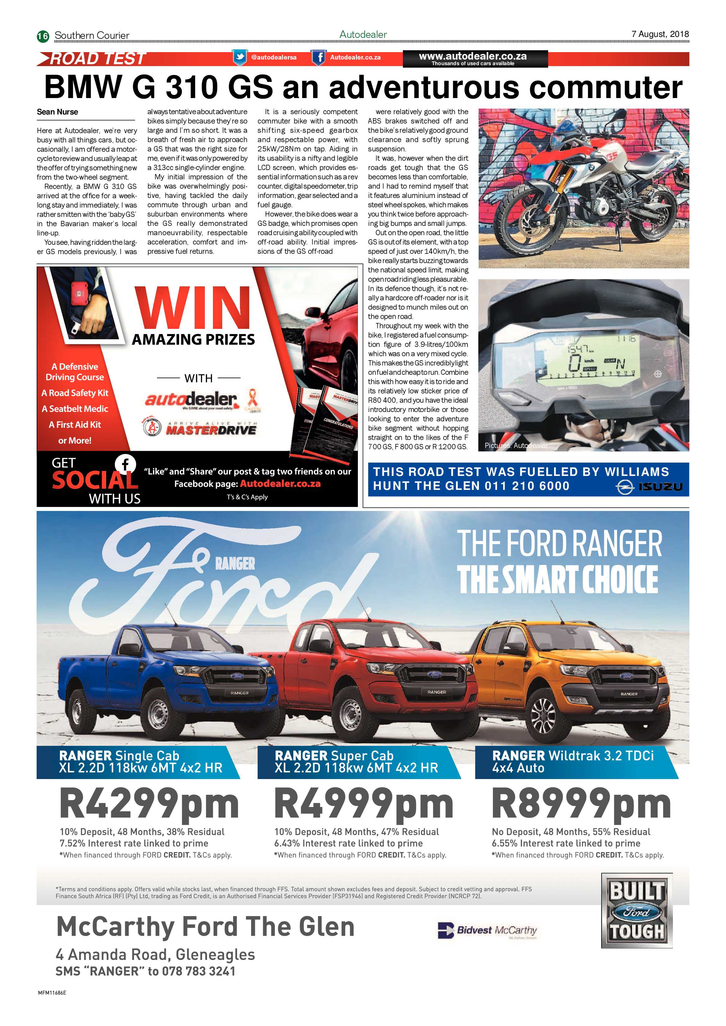 Southern Courier 07 August 2018 page 16