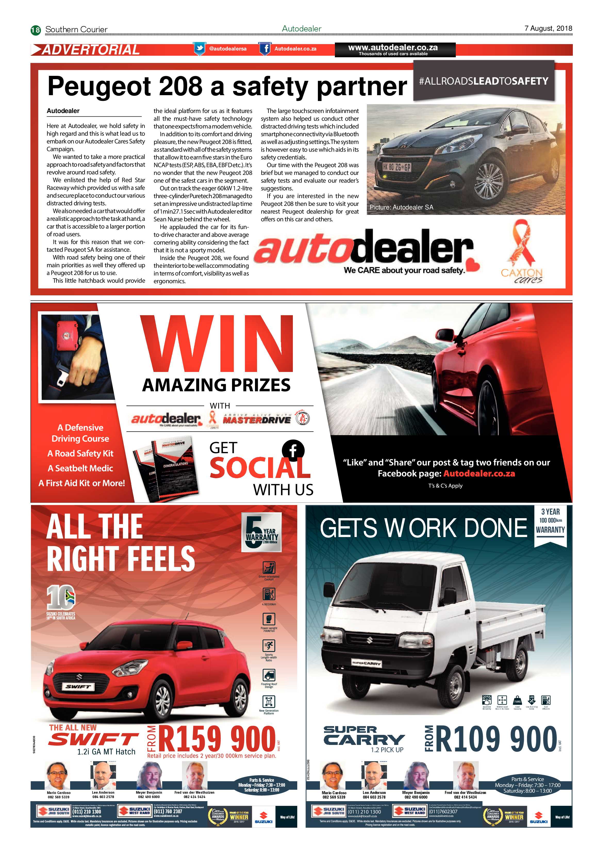 Southern Courier 07 August 2018 page 18