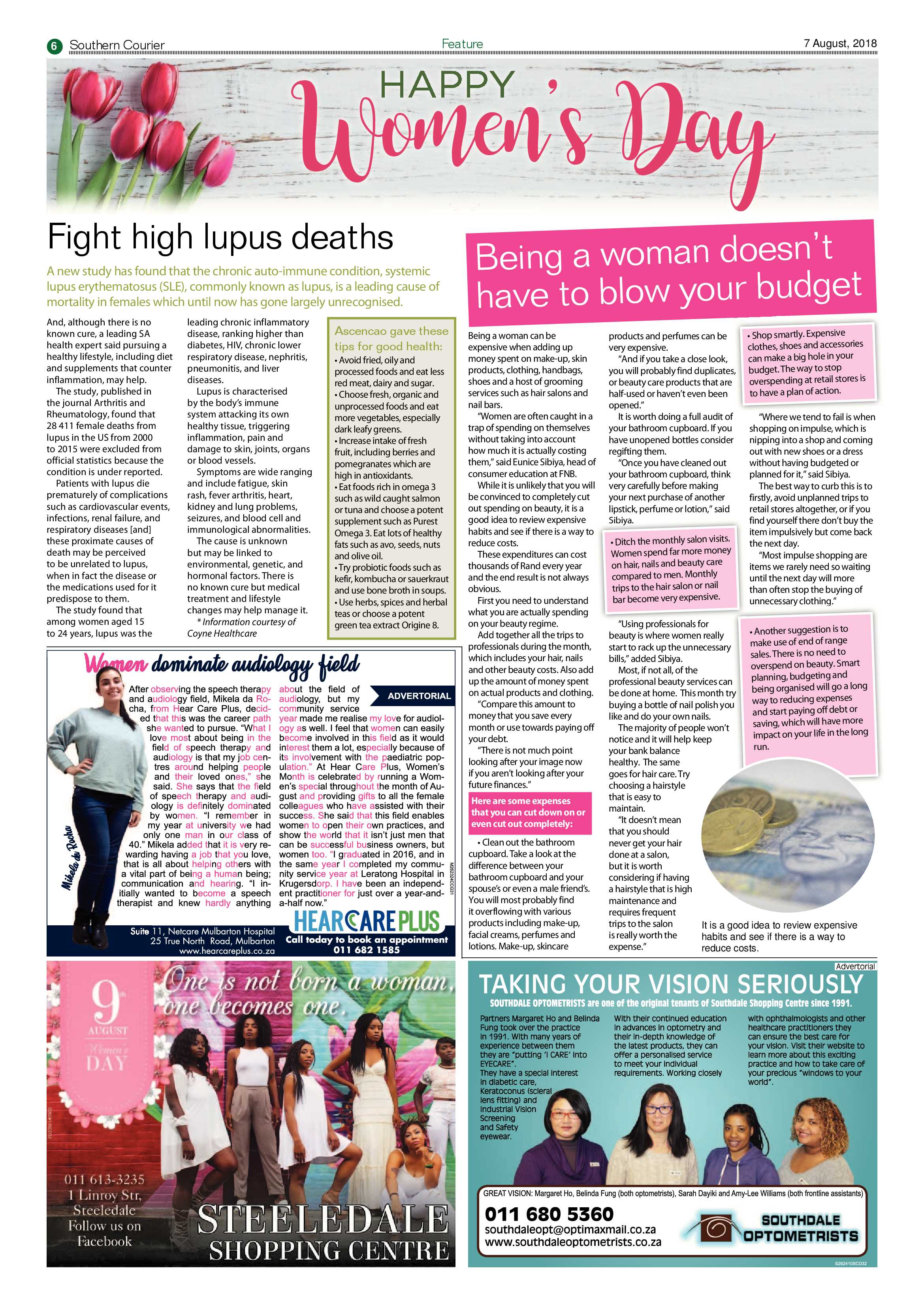 Southern Courier 07 August 2018 page 6