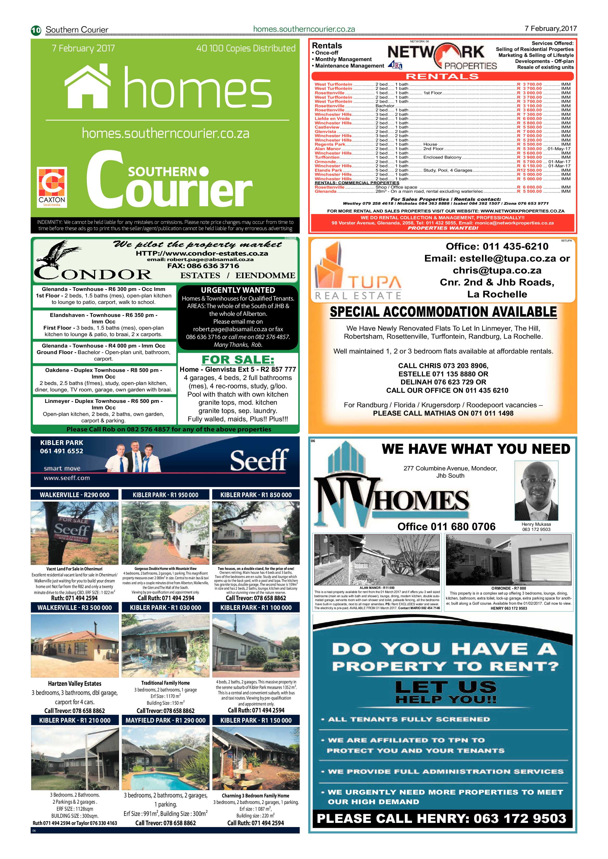 Southern Courier 07 February 2016 page 10