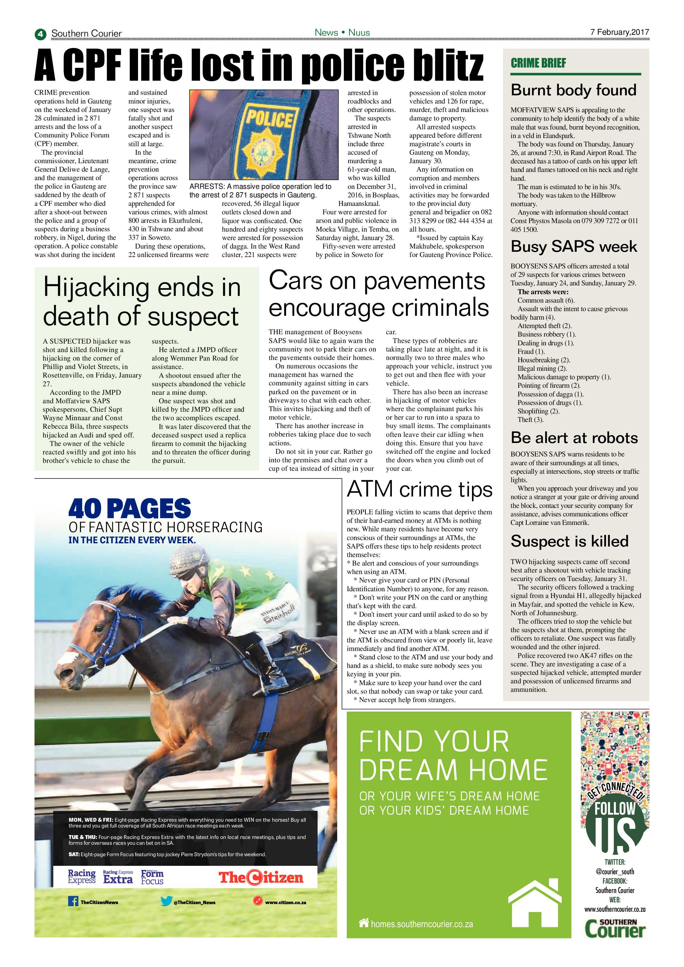 Southern Courier 07 February 2016 page 4