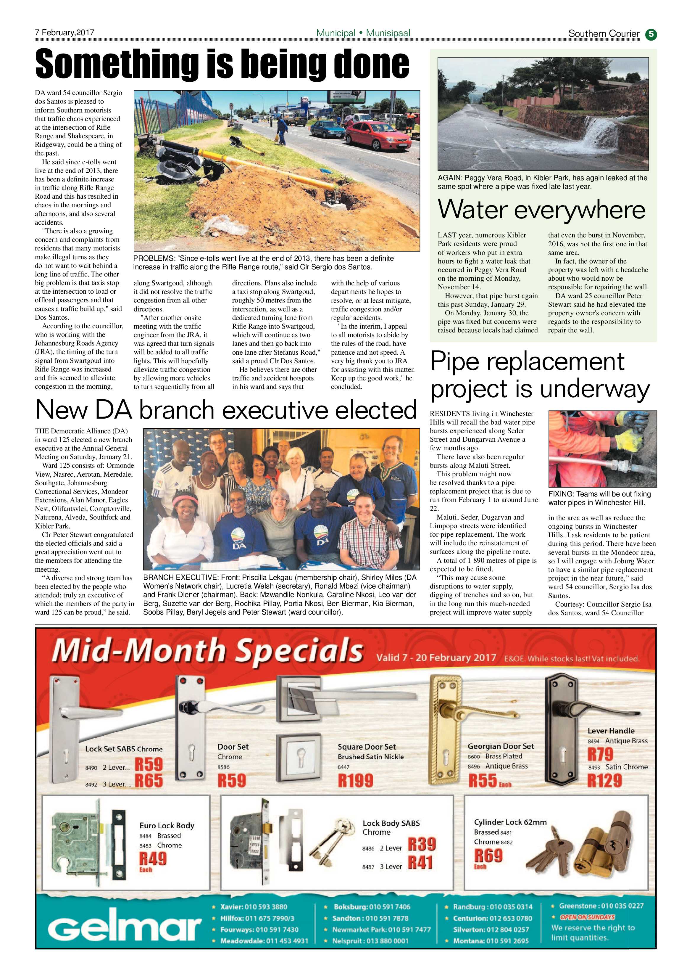 Southern Courier 07 February 2016 page 5
