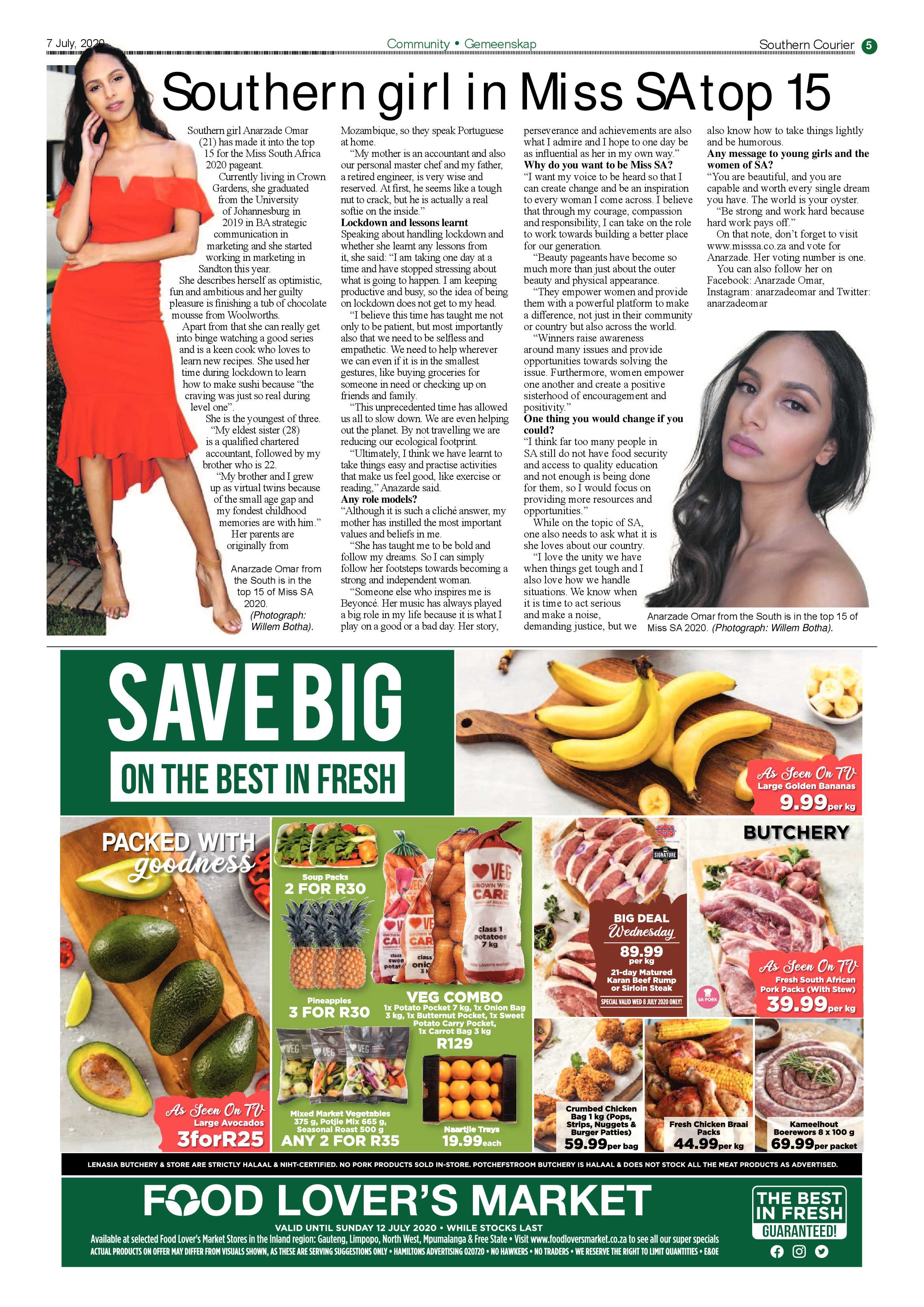 Southern Courier 07 July 2020 page 5