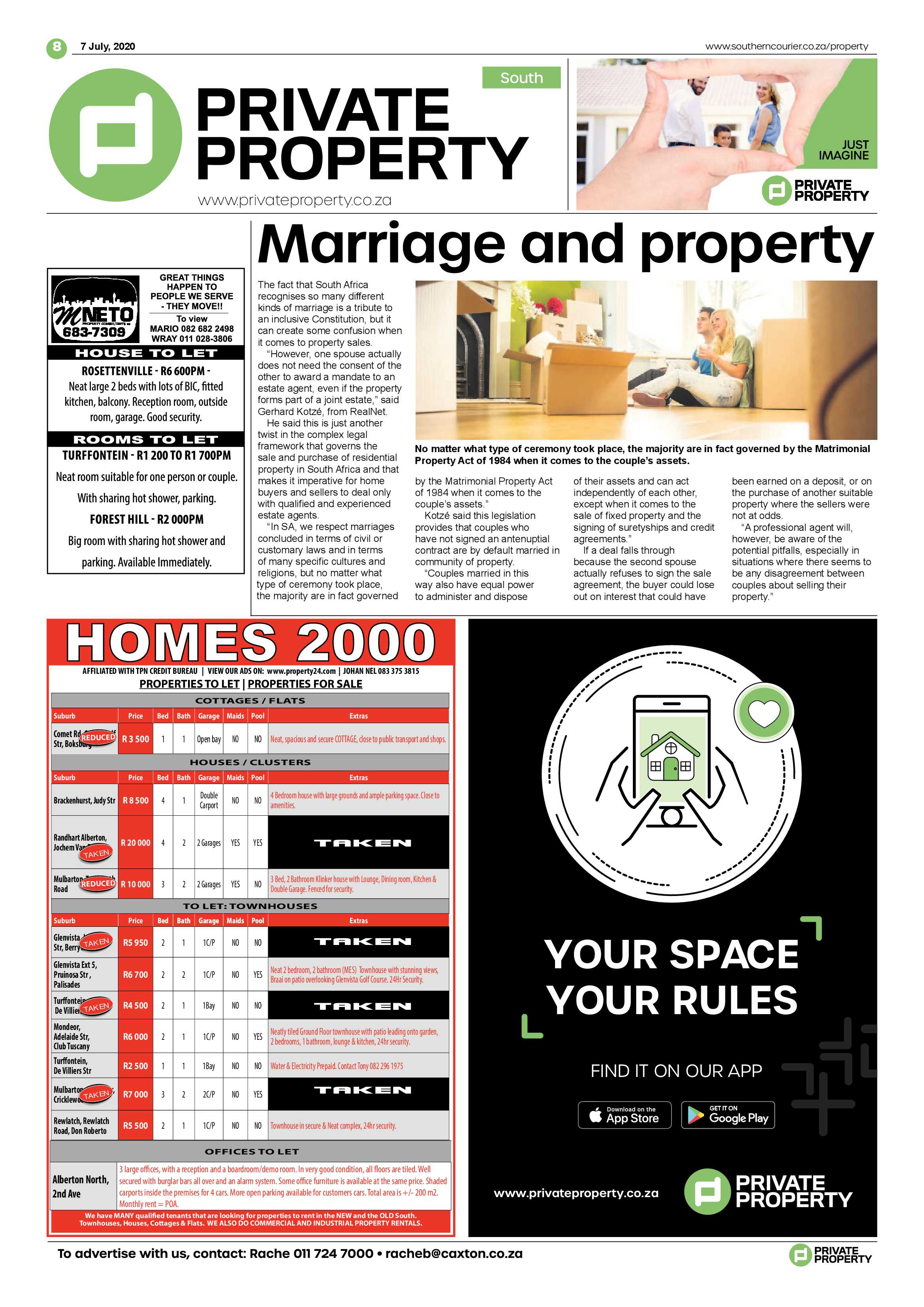 Southern Courier 07 July 2020 page 8