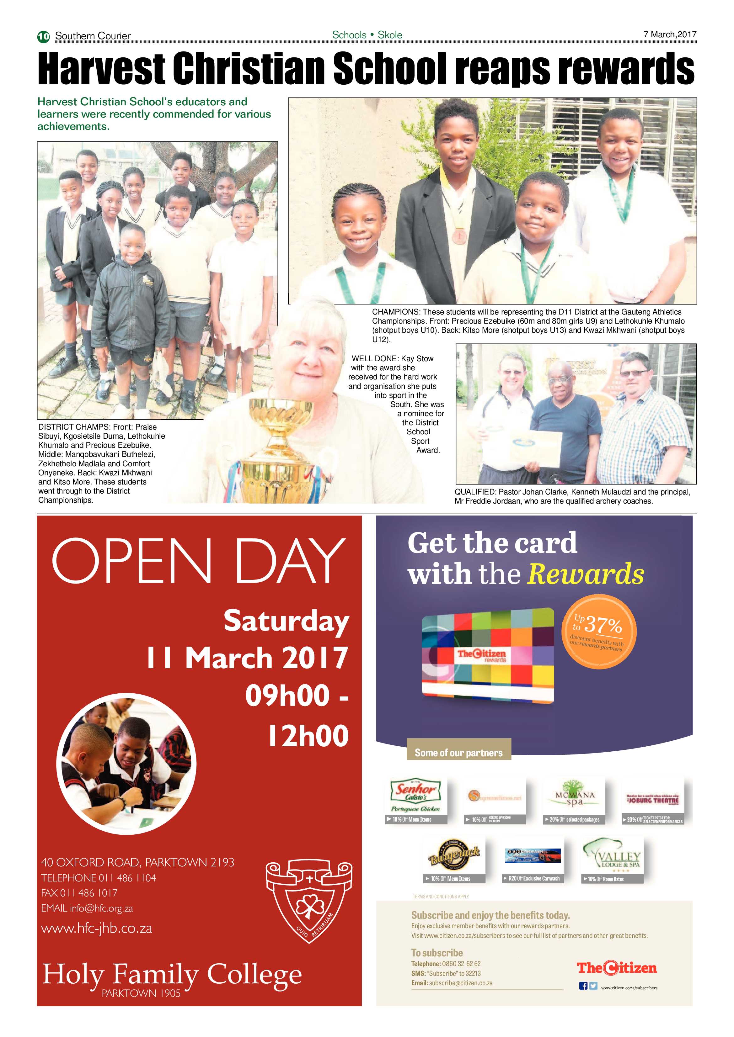 Southern Courier 07 March 2017 page 10