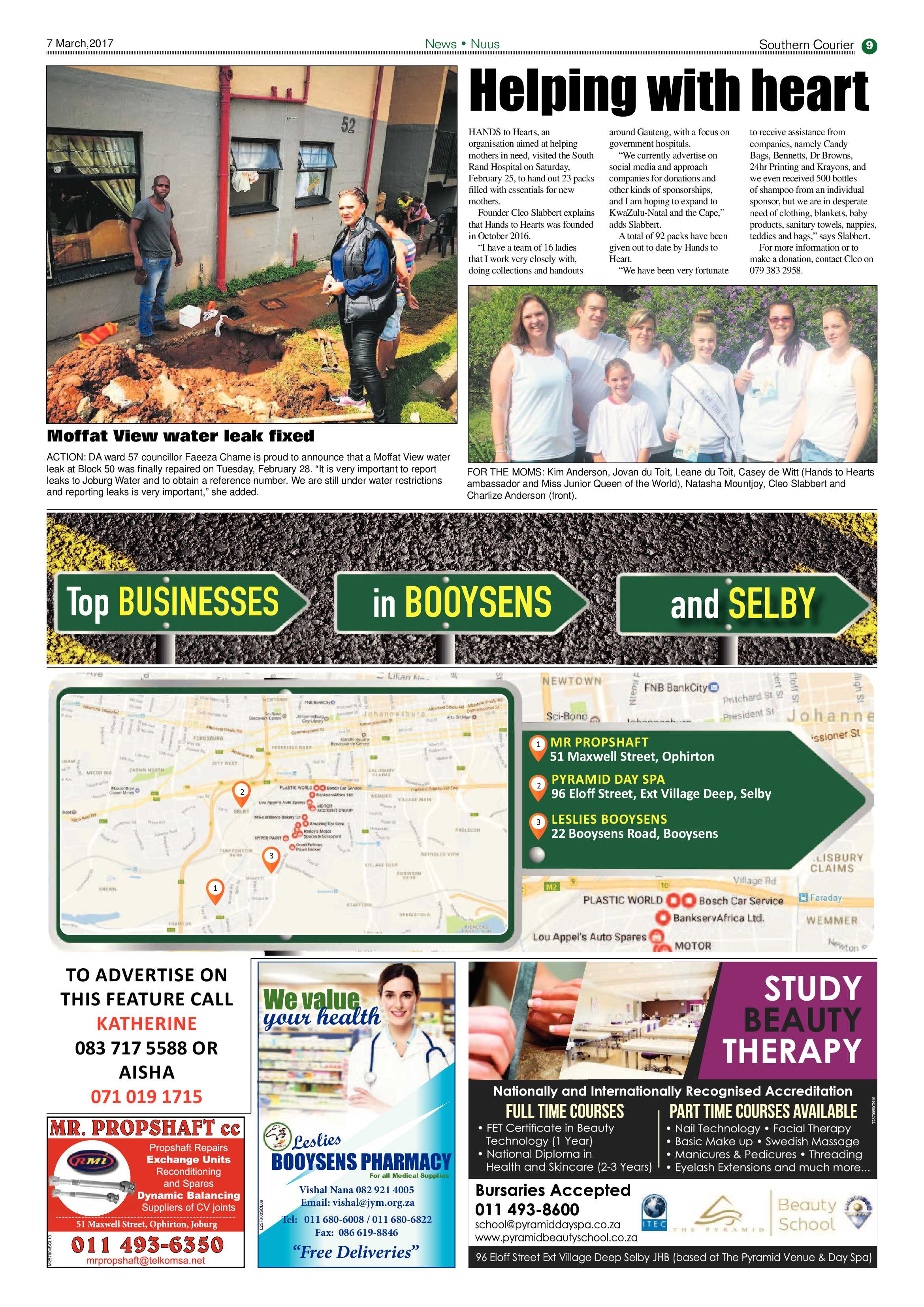 Southern Courier 07 March 2017 page 9